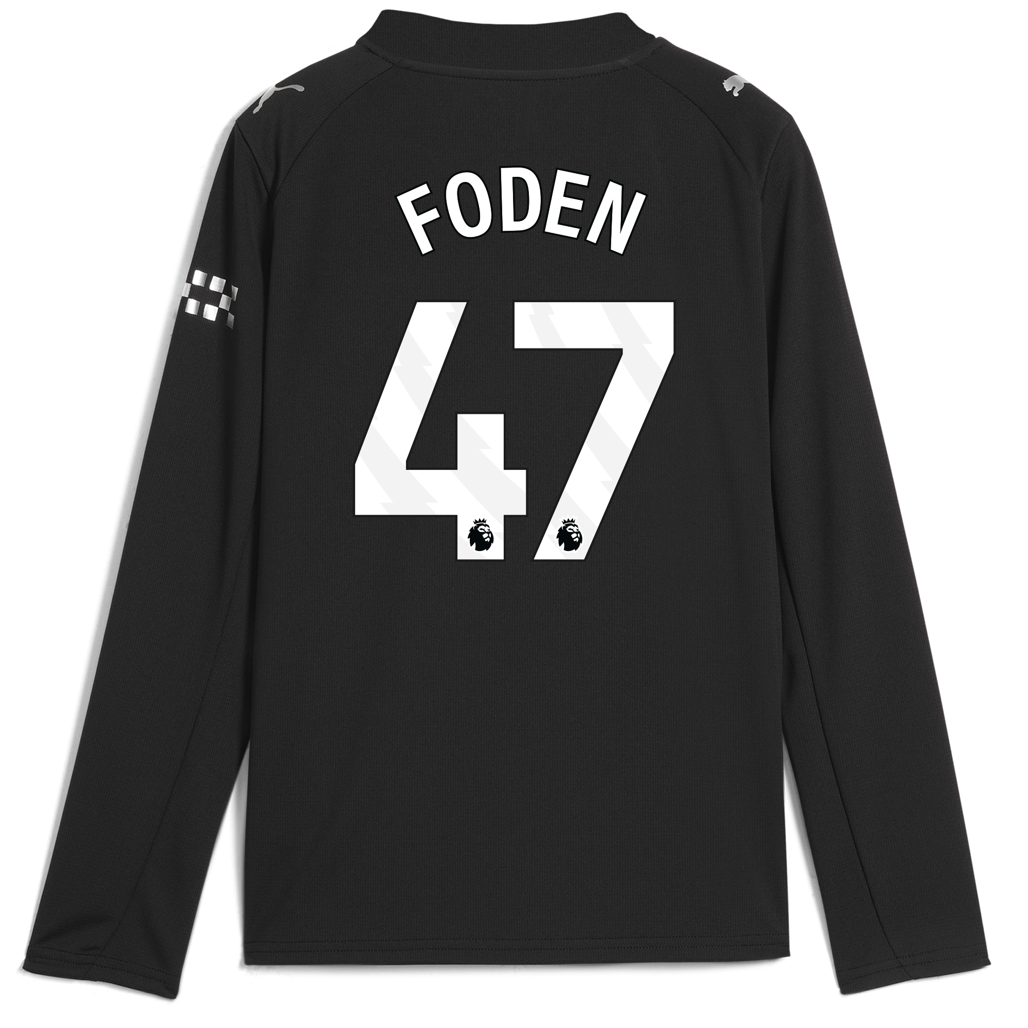 Manchester City kids manchester city away jersey 202526 long sleeve with foden 47 printing Collection - ManchesterCitystore.com