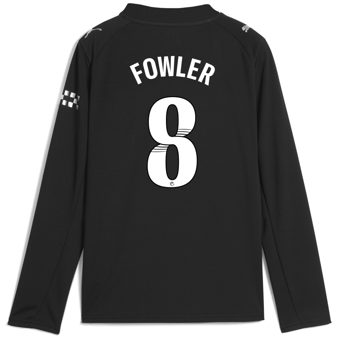 Manchester City kids manchester city away jersey 202526 long sleeve with fowler 8 printing Collection - ManchesterCitystore.com