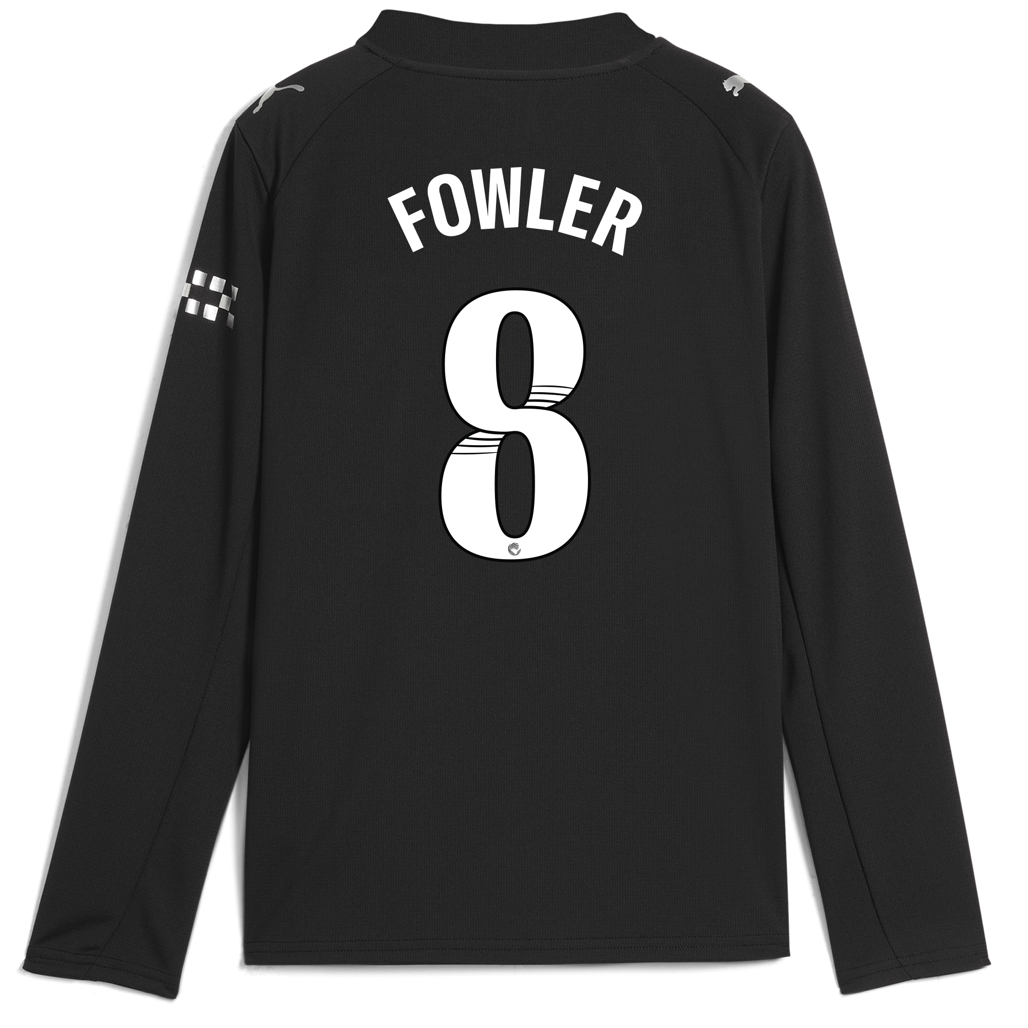 Manchester City kids manchester city away jersey 202526 long sleeve with fowler 8 printing Collection - ManchesterCitystore.com