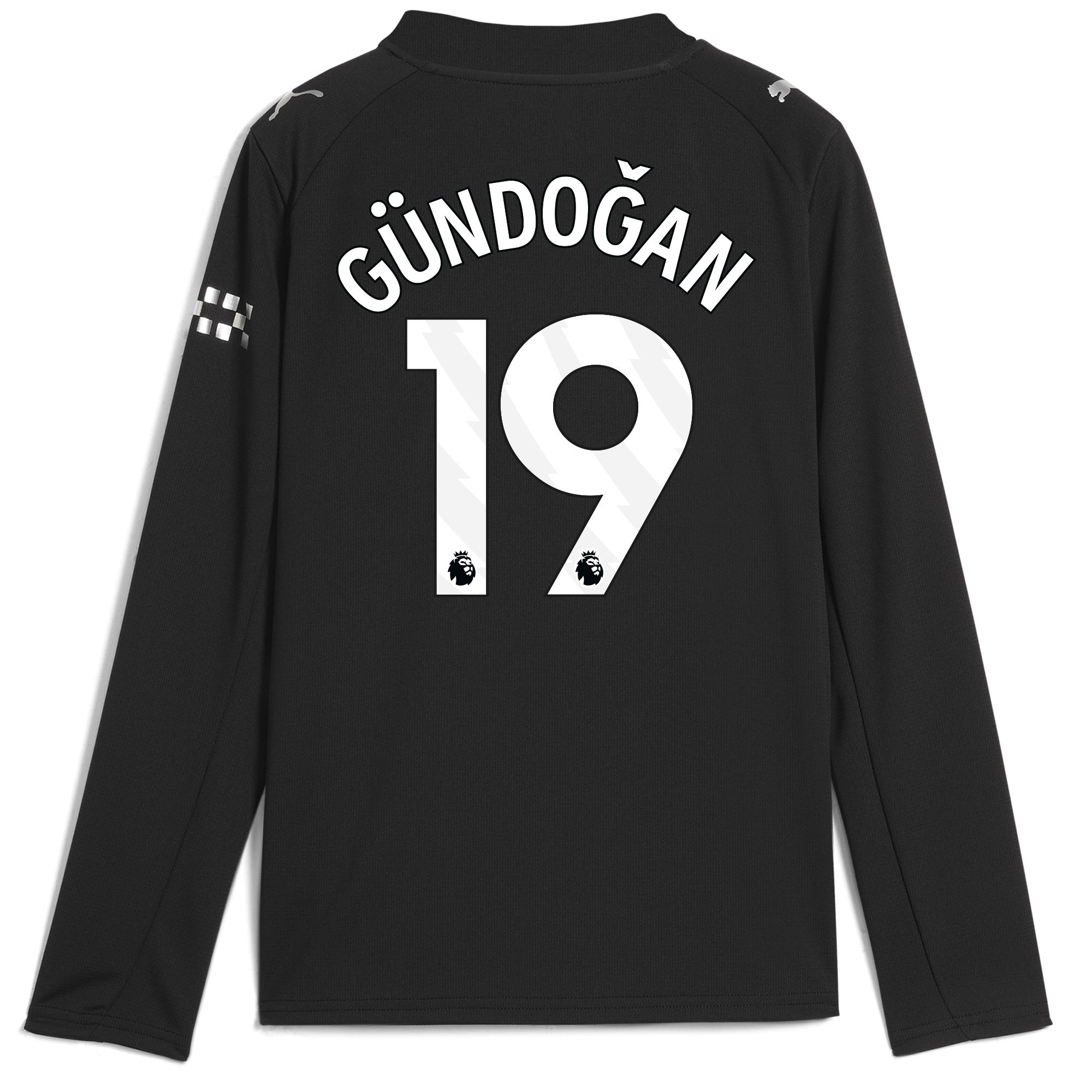 Manchester City kids manchester city away jersey 202526 long sleeve with gundogan 19 printing Collection - ManchesterCitystore.com