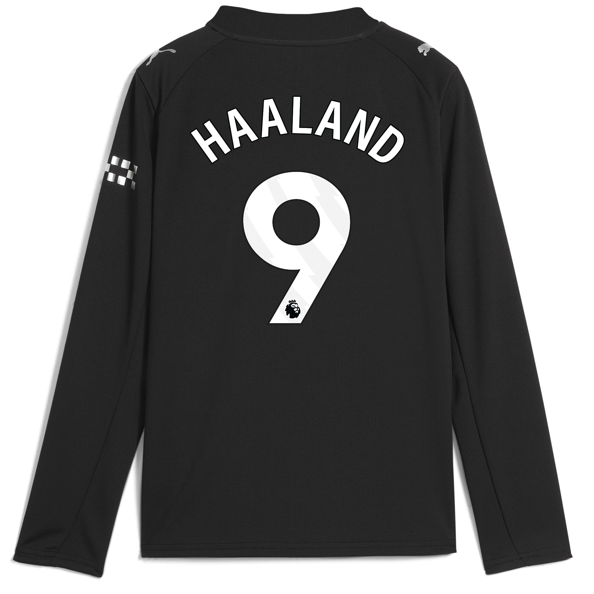 Manchester City kids manchester city away jersey 202526 long sleeve with haaland 9 printing Collection - ManchesterCitystore.com