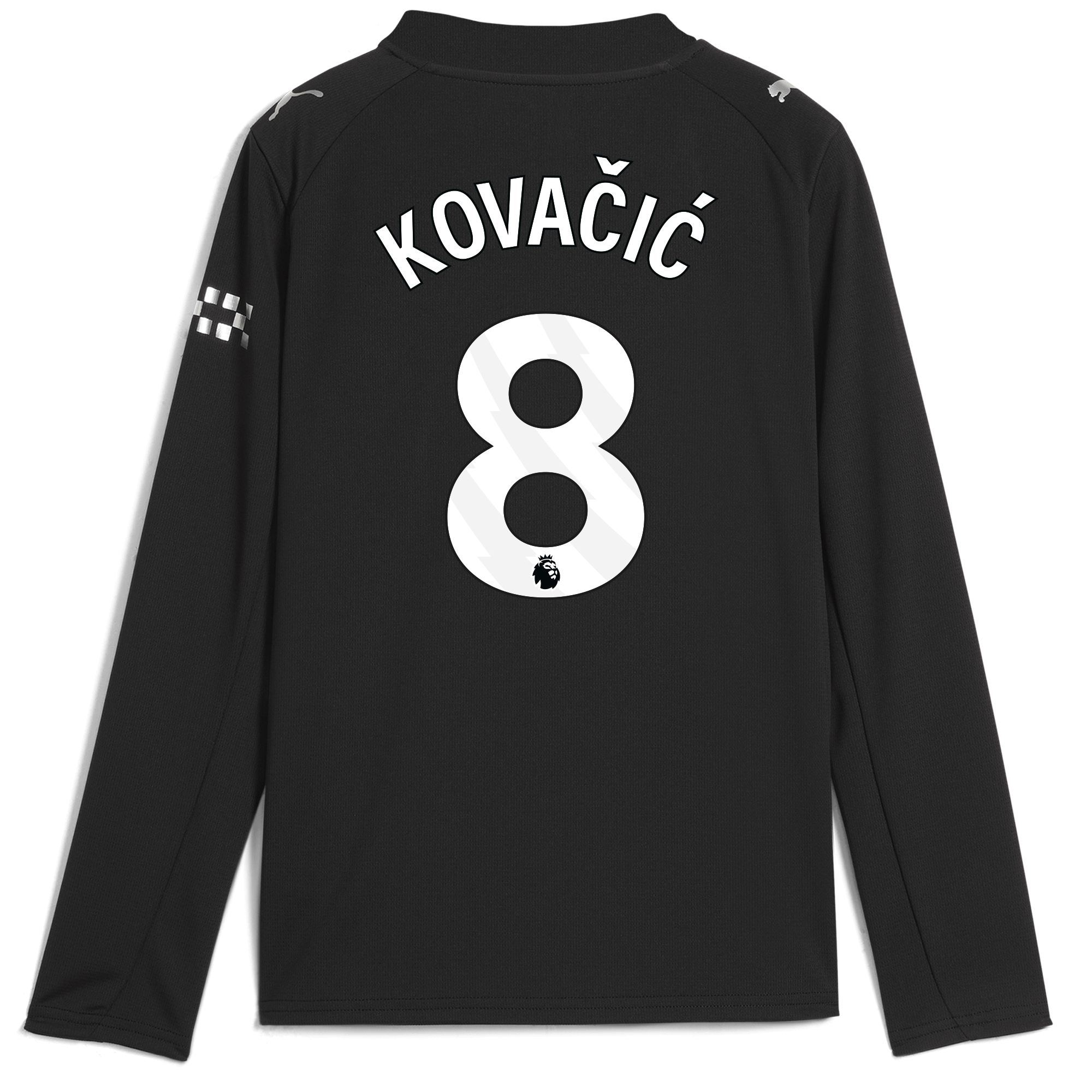 Manchester City kids manchester city away jersey 202526 long sleeve with kovacic 8 printing Collection - ManchesterCitystore.com