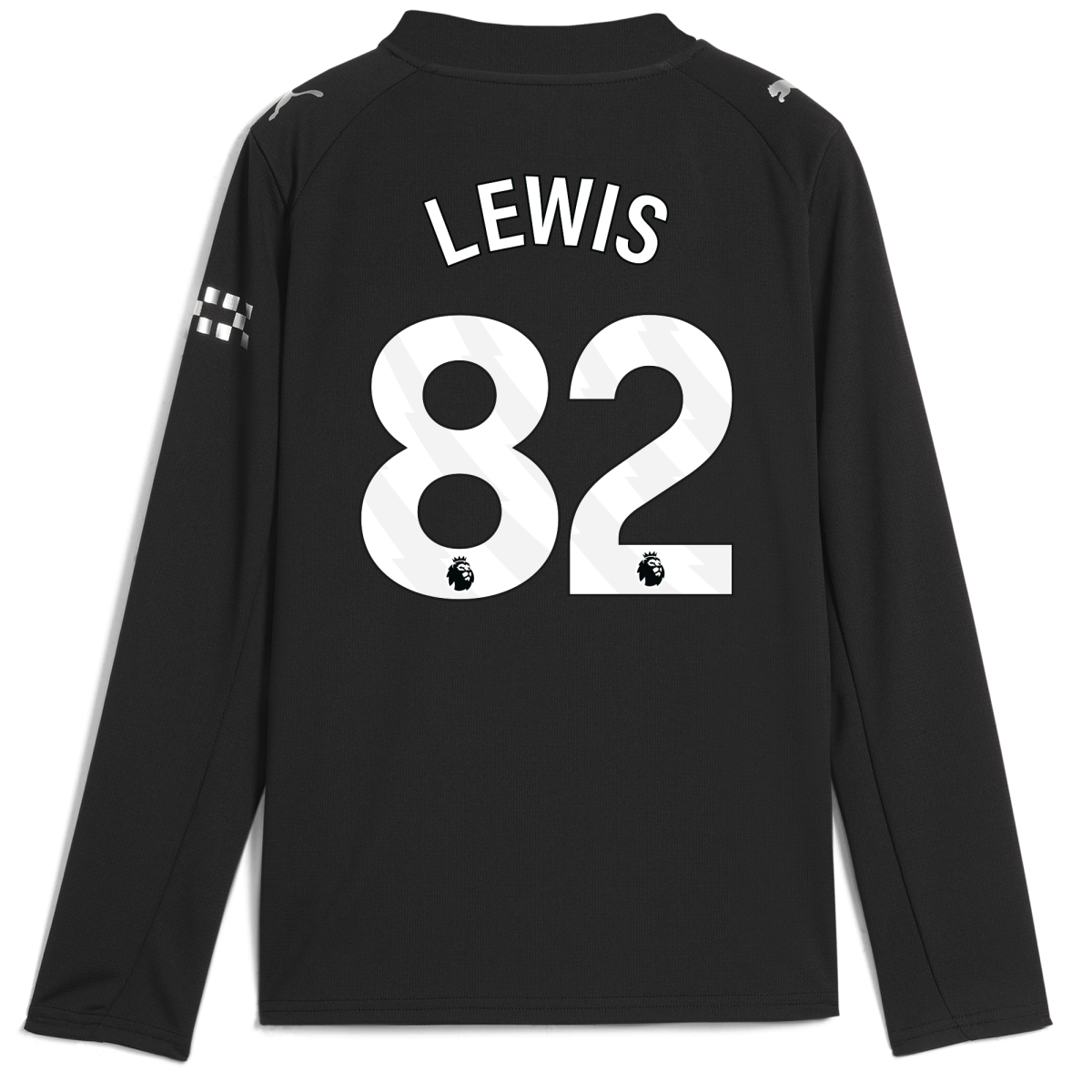 Manchester City kids manchester city away jersey 202526 long sleeve with lewis 82 printing Collection - ManchesterCitystore.com