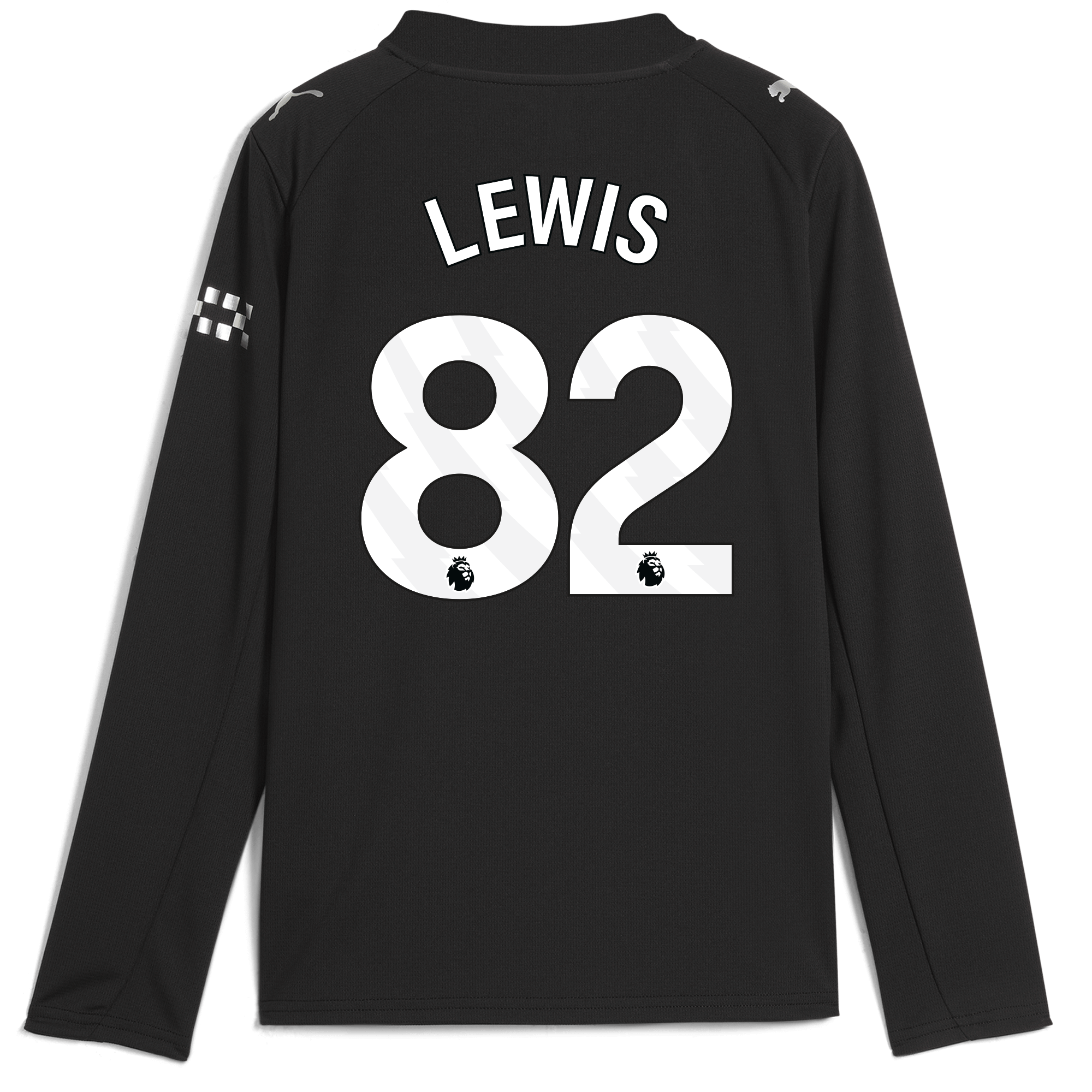 Manchester City kids manchester city away jersey 202526 long sleeve with lewis 82 printing Collection - ManchesterCitystore.com