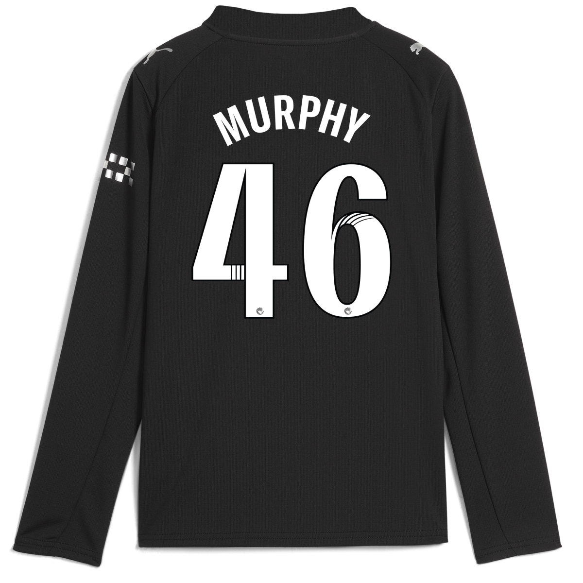 Manchester City kids manchester city away jersey 202526 long sleeve with murphy 46 printing Collection - ManchesterCitystore.com