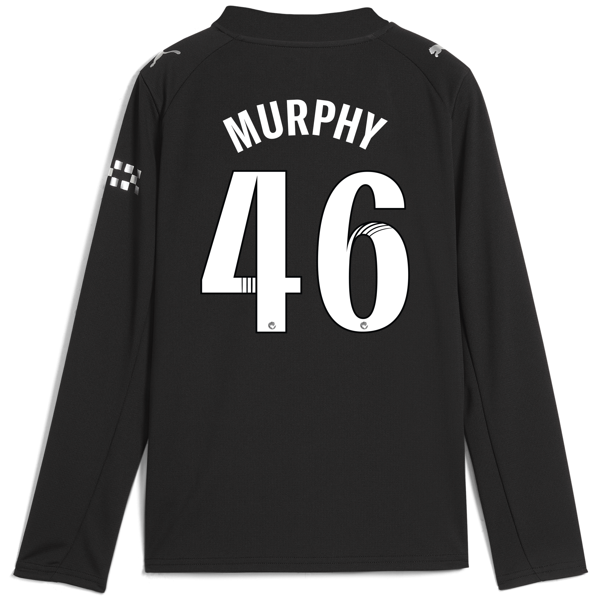 Manchester City kids manchester city away jersey 202526 long sleeve with murphy 46 printing Collection - ManchesterCitystore.com
