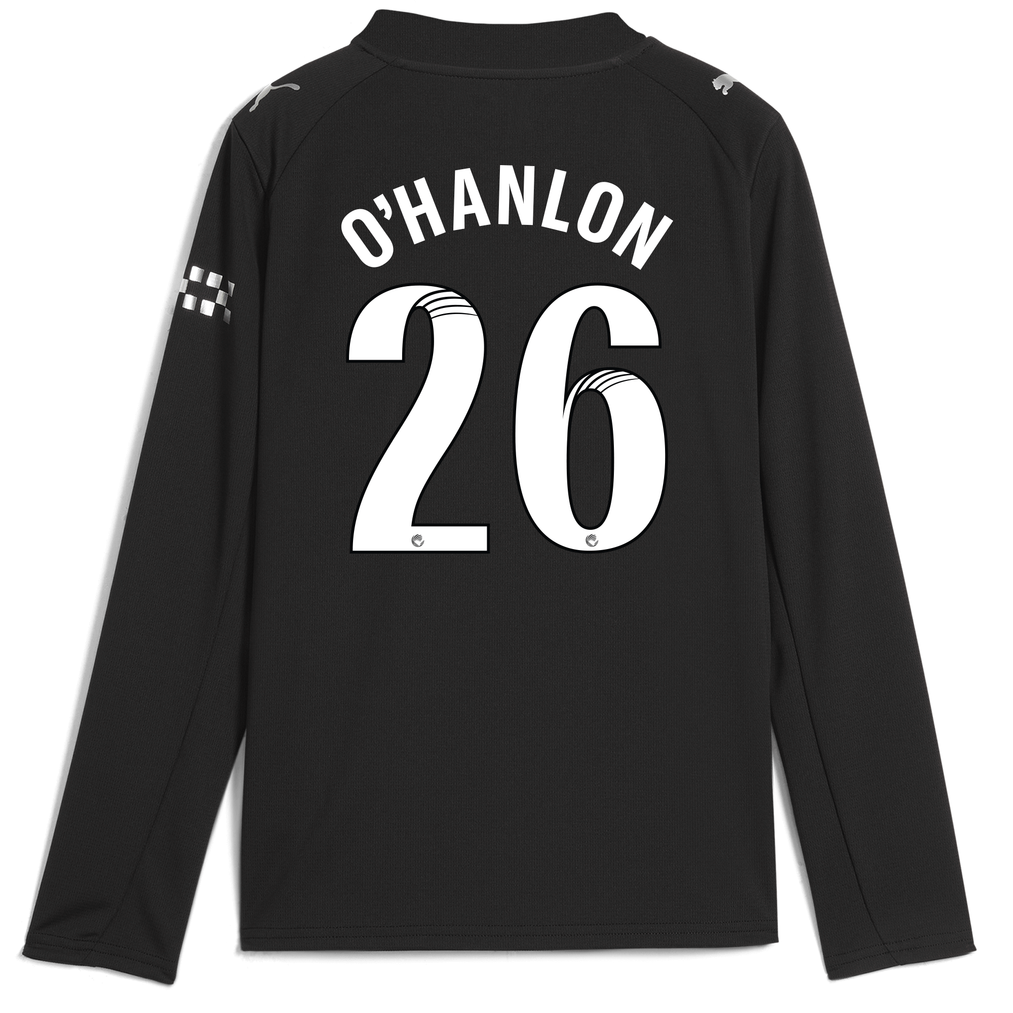 Manchester City kids manchester city away jersey 202526 long sleeve with ohanlon 26 printing Collection - ManchesterCitystore.com