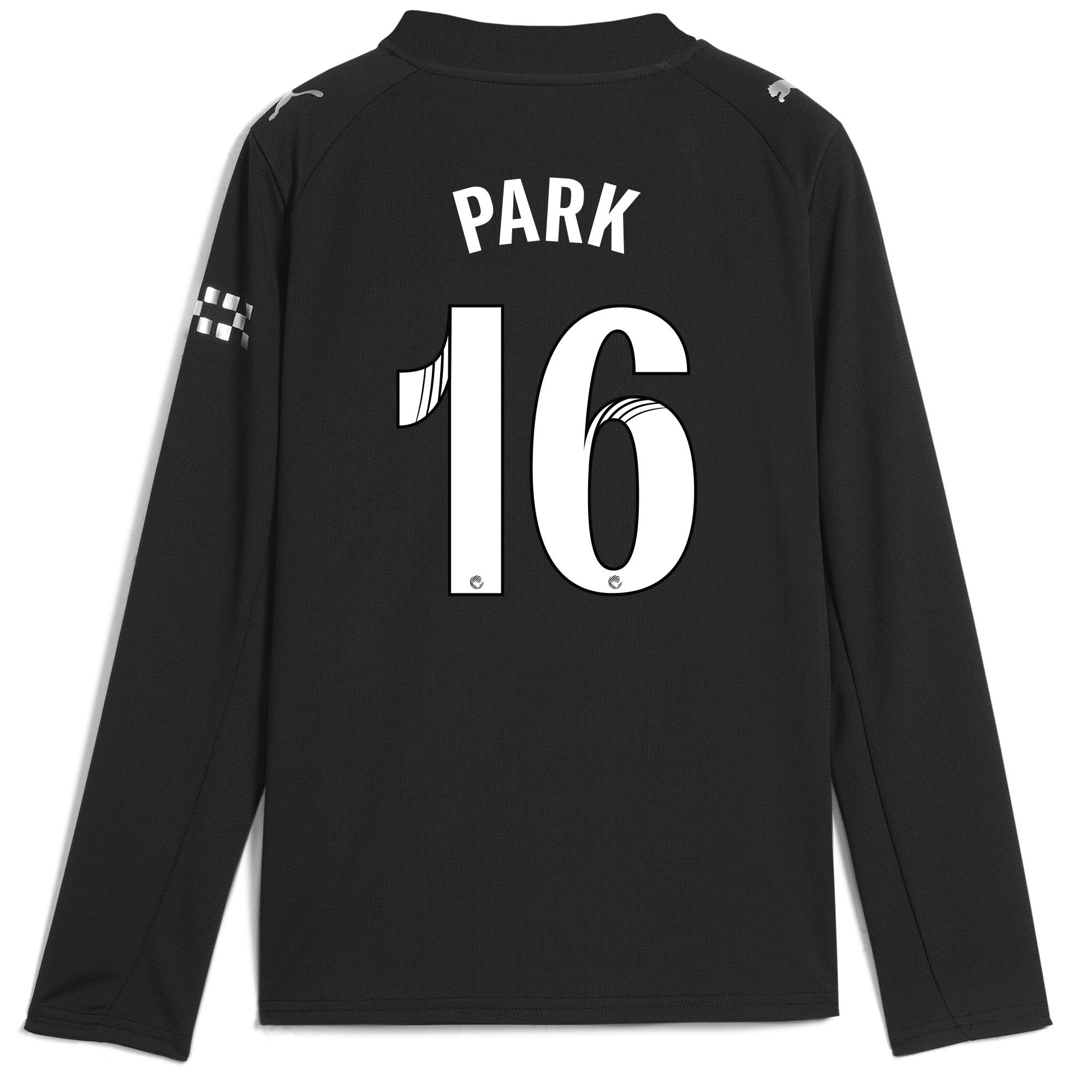 Manchester City kids manchester city away jersey 202526 long sleeve with park 16 printing Collection - ManchesterCitystore.com