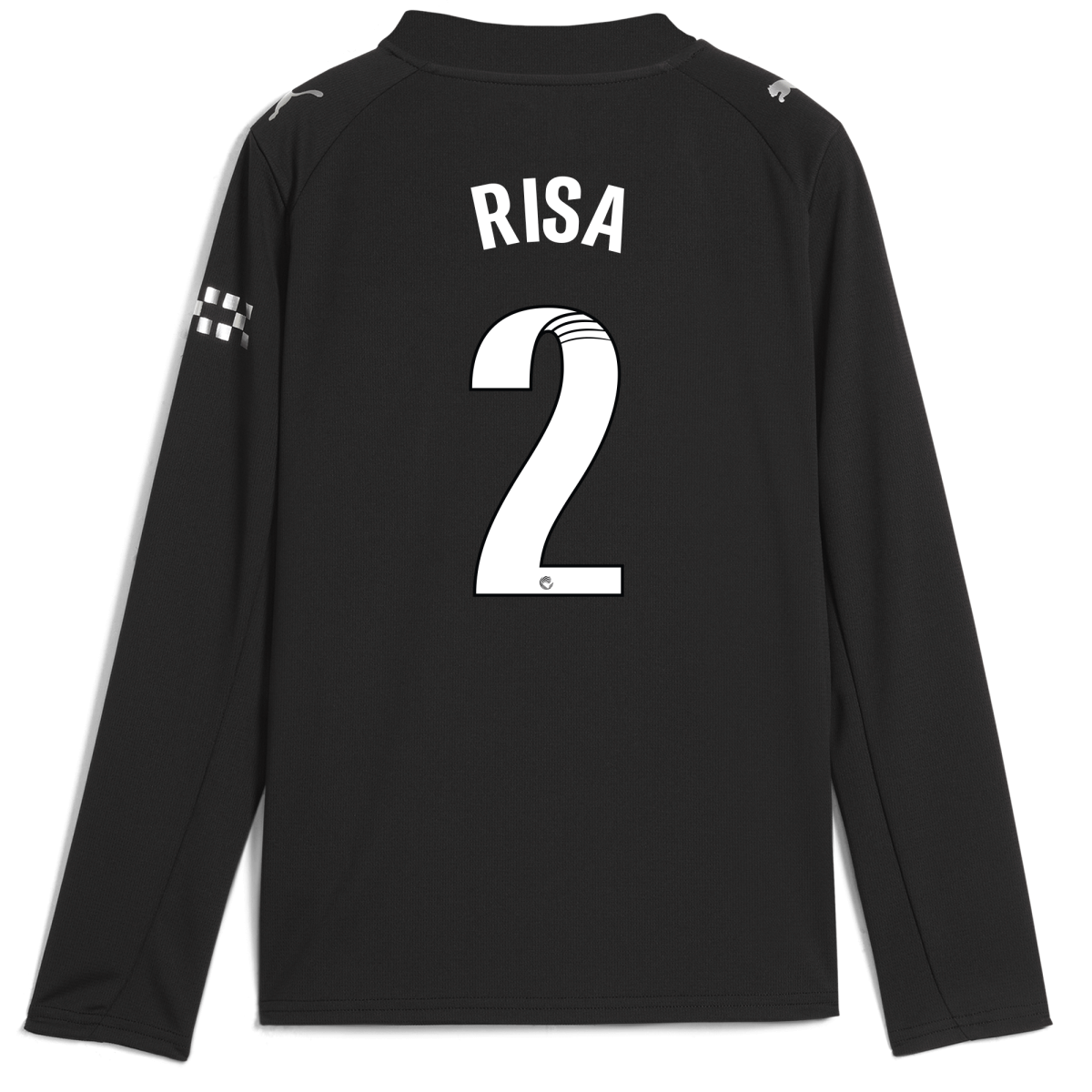 Manchester City kids manchester city away jersey 202526 long sleeve with risa 2 printing Collection - ManchesterCitystore.com