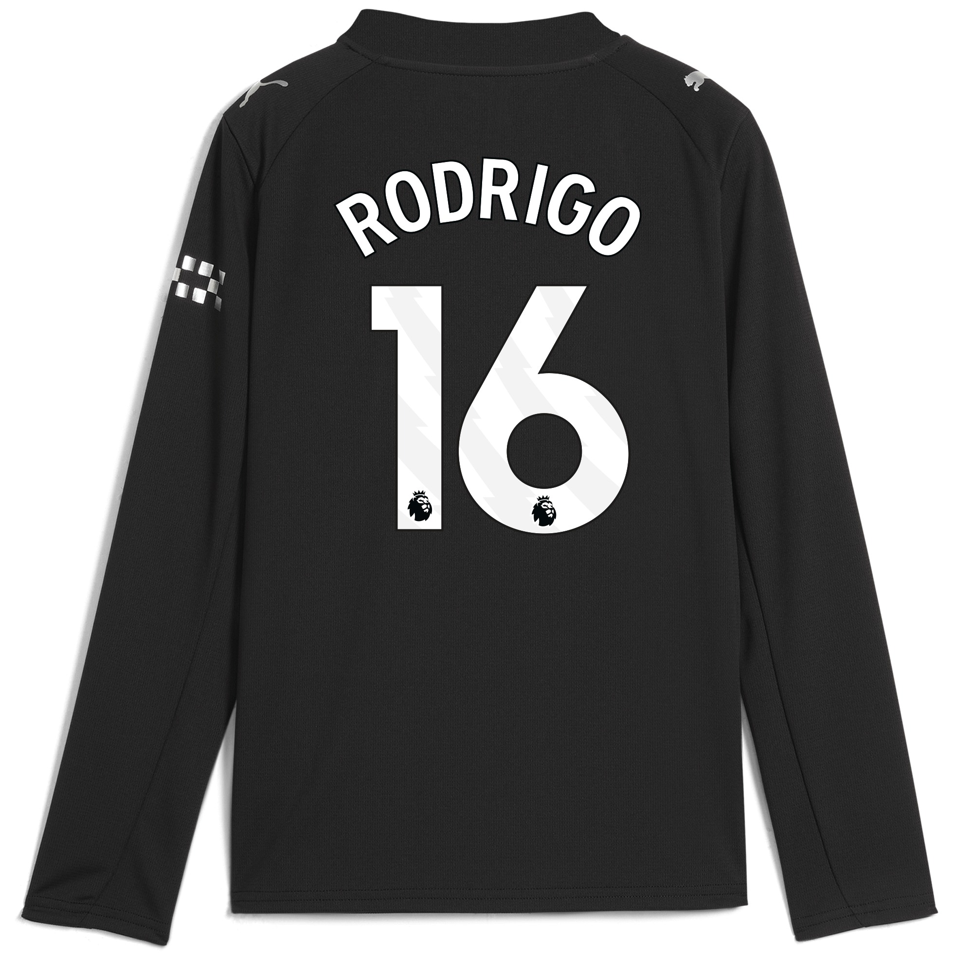 Manchester City kids manchester city away jersey 202526 long sleeve with rodrigo 16 printing Collection - ManchesterCitystore.com