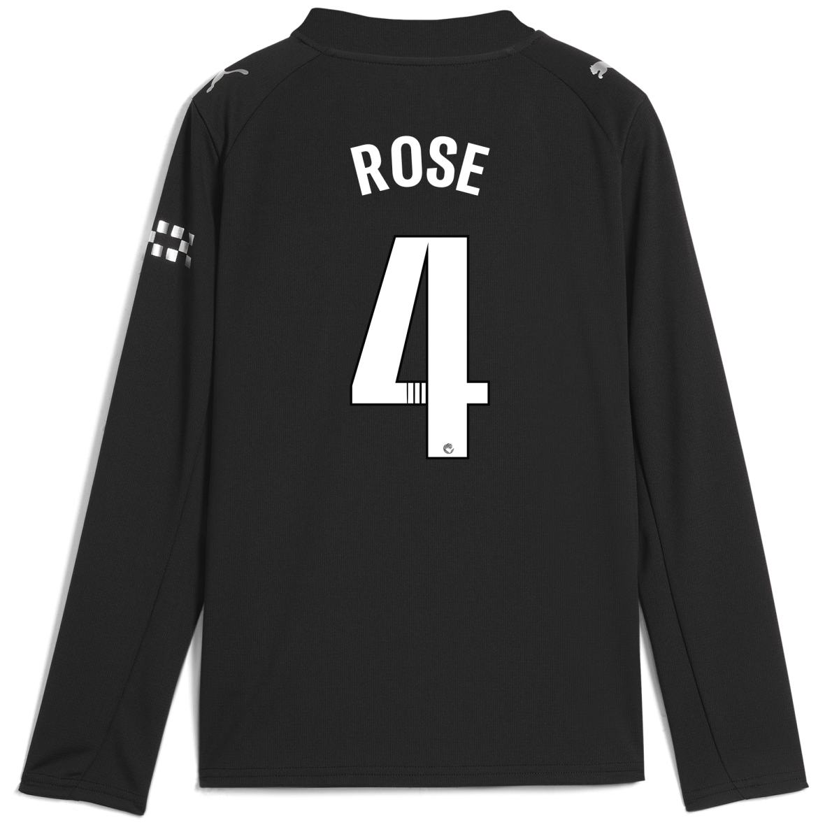 Manchester City kids manchester city away jersey 202526 long sleeve with rose 4 printing Collection - ManchesterCitystore.com