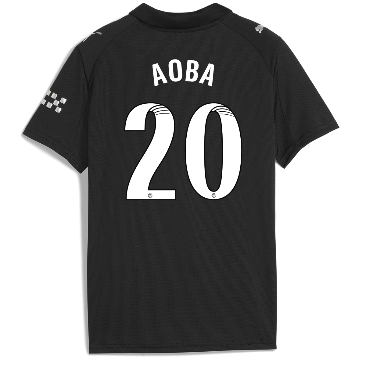 Manchester City kids manchester city away jersey 202526 with aoba 20 printing Collection - ManchesterCitystore.com