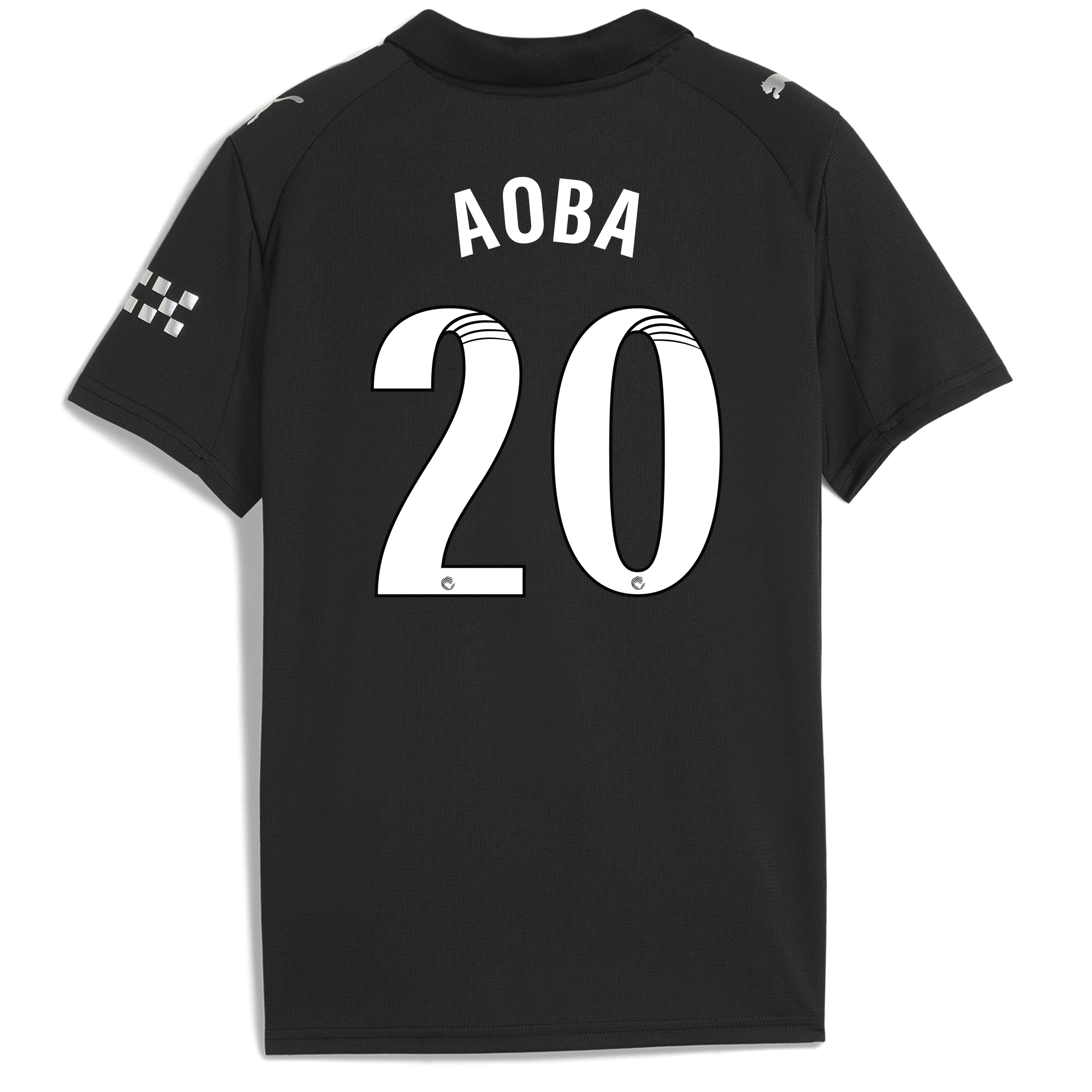 Manchester City kids manchester city away jersey 202526 with aoba 20 printing Collection - ManchesterCitystore.com