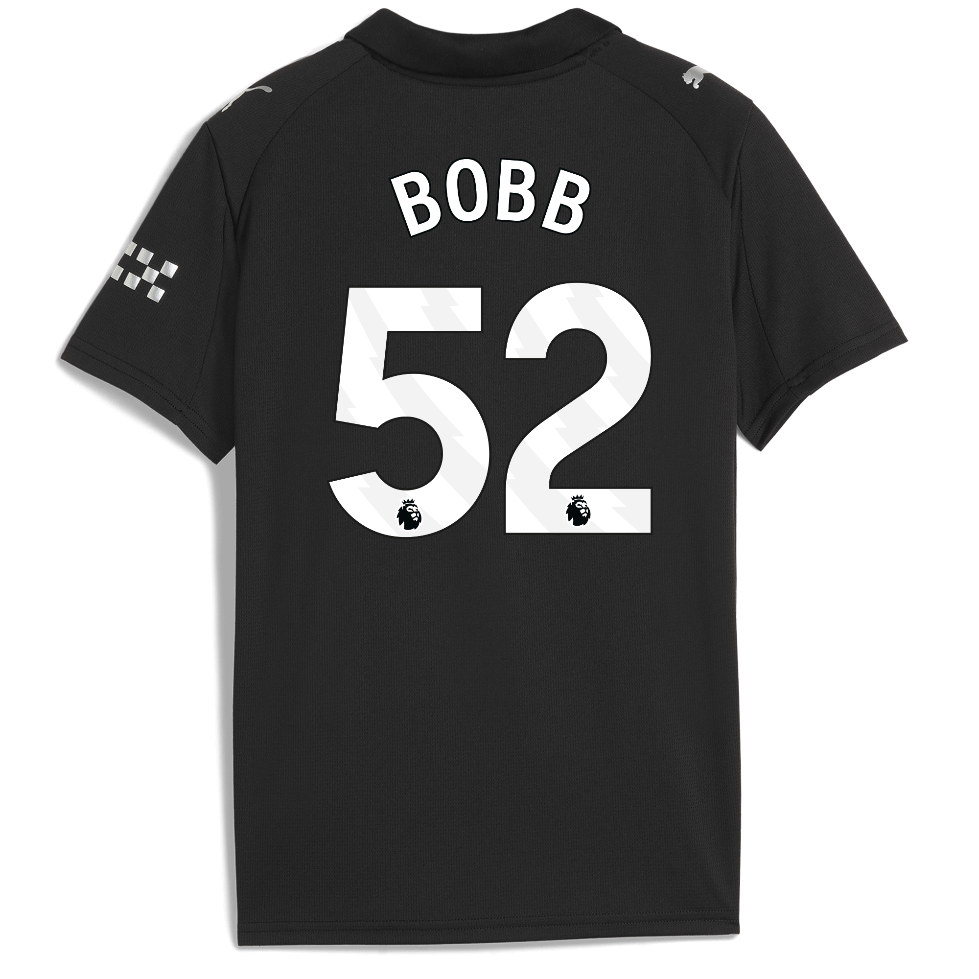 Manchester City kids manchester city away jersey 202526 with bobb 52 printing Collection - ManchesterCitystore.com