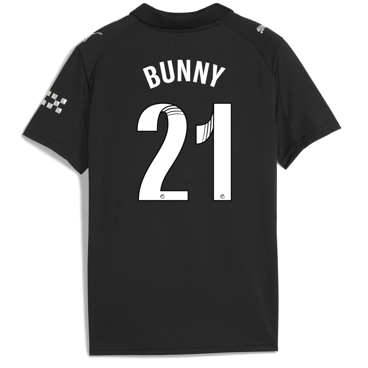 Manchester City kids manchester city away jersey 202526 with bunny 21 printing Collection - ManchesterCitystore.com