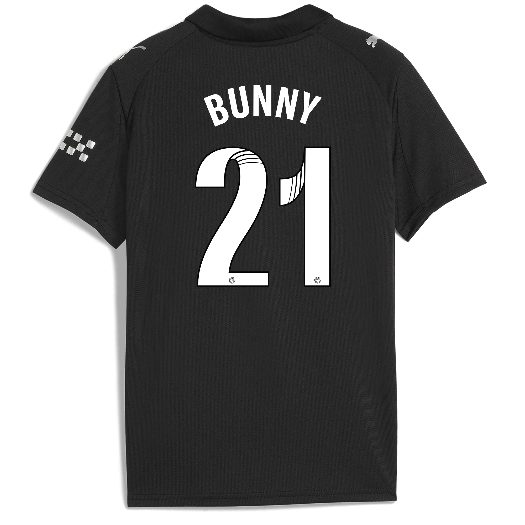 Manchester City kids manchester city away jersey 202526 with bunny 21 printing Collection - ManchesterCitystore.com