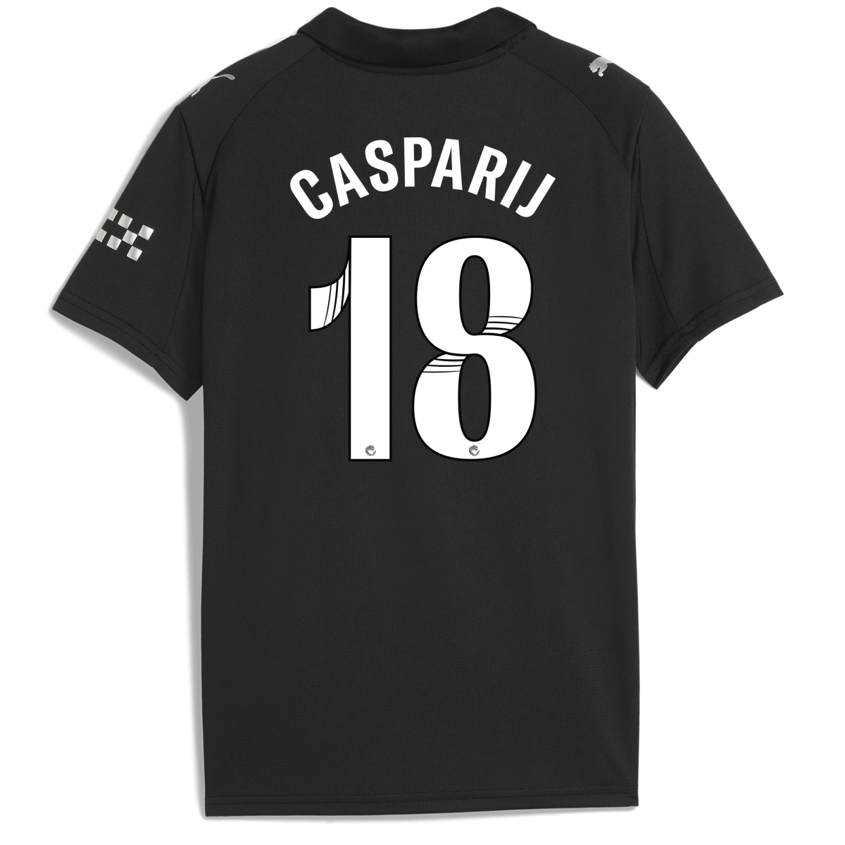 Manchester City kids manchester city away jersey 202526 with casparij 18 printing Collection - ManchesterCitystore.com