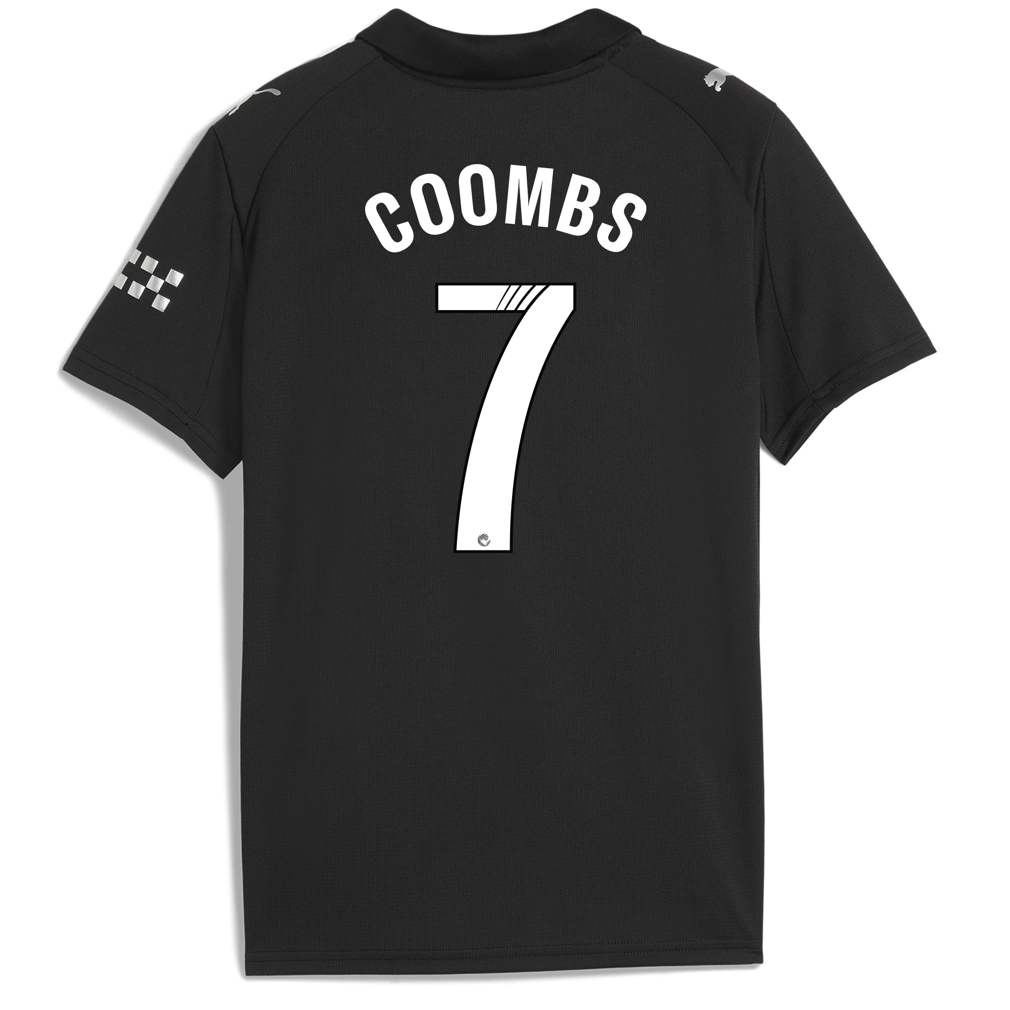 Manchester City kids manchester city away jersey 202526 with coombs 7 printing Collection - ManchesterCitystore.com