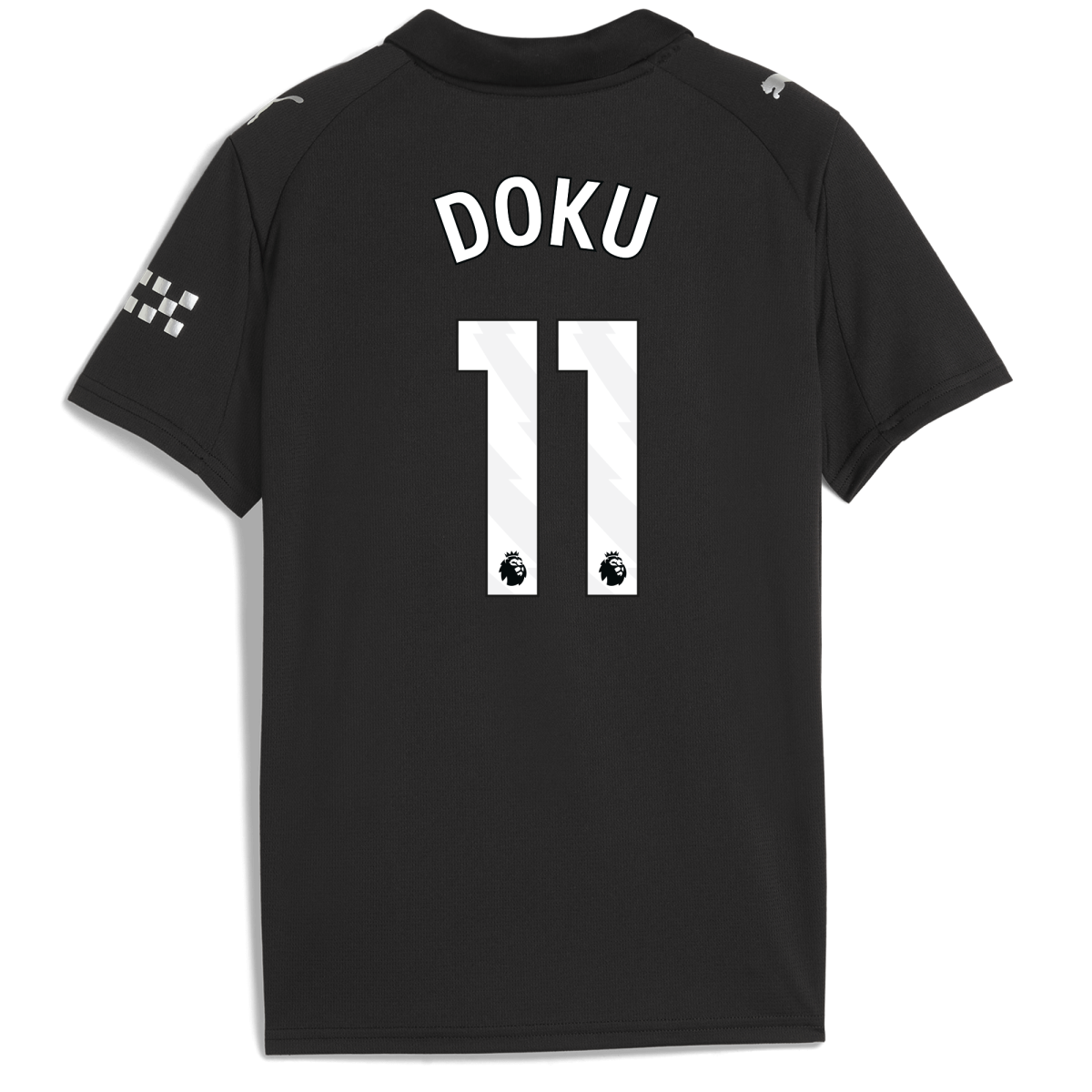 Manchester City kids manchester city away jersey 202526 with doku 11 printing Collection - ManchesterCitystore.com