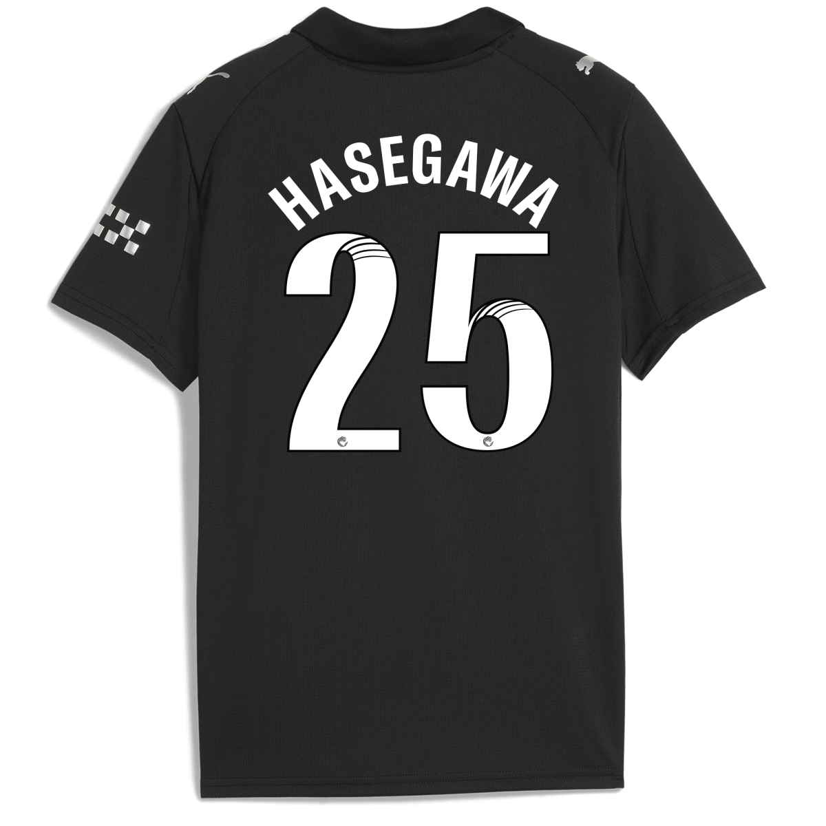 Manchester City kids manchester city away jersey 202526 with hasegawa 25 printing Collection - ManchesterCitystore.com