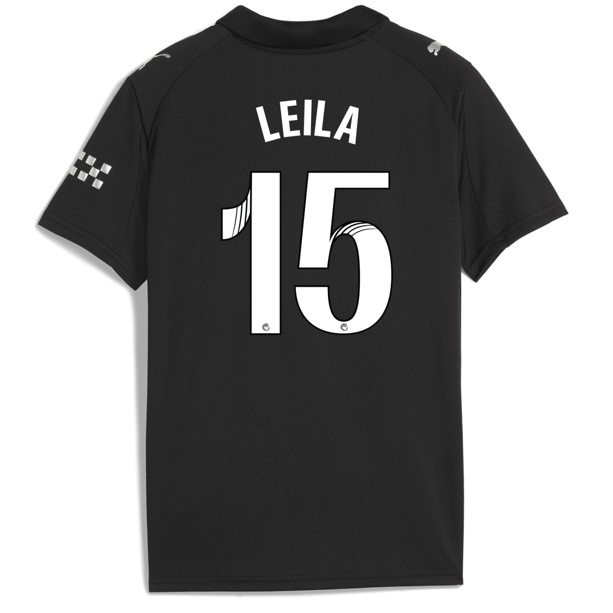 Manchester City kids manchester city away jersey 202526 with leila 15 printing Collection - ManchesterCitystore.com