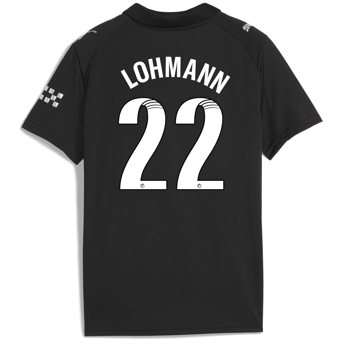 Manchester City kids manchester city away jersey 202526 with lohmann 22 printing Collection - ManchesterCitystore.com