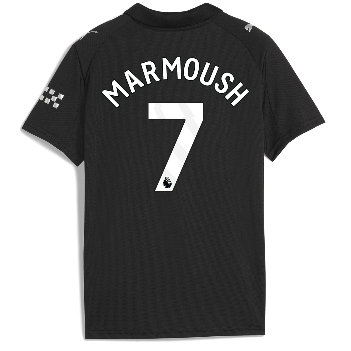 Manchester City kids manchester city away jersey 202526 with marmoush 7 printing Collection - ManchesterCitystore.com