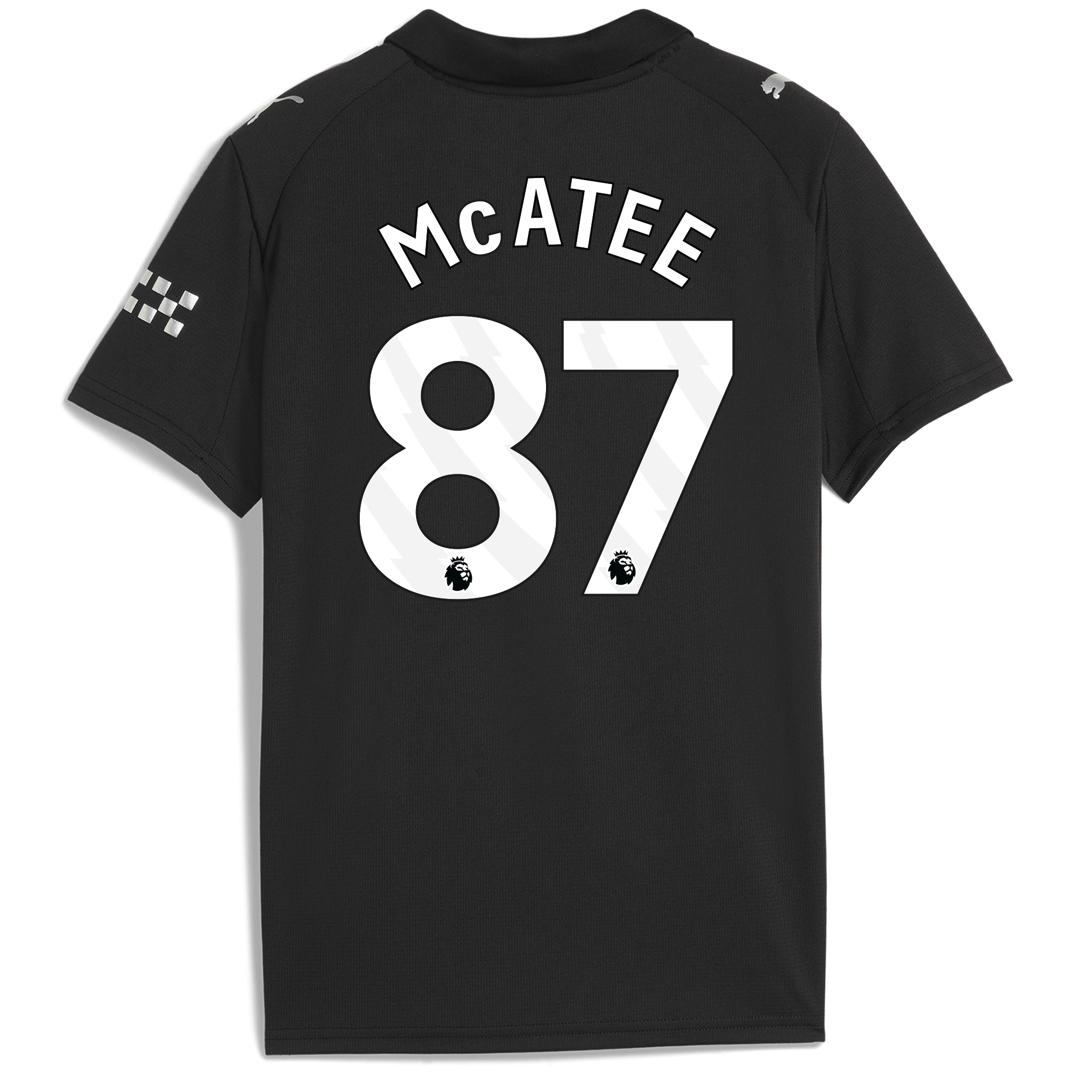 Manchester City kids manchester city away jersey 202526 with mcatee 87 printing Collection - ManchesterCitystore.com