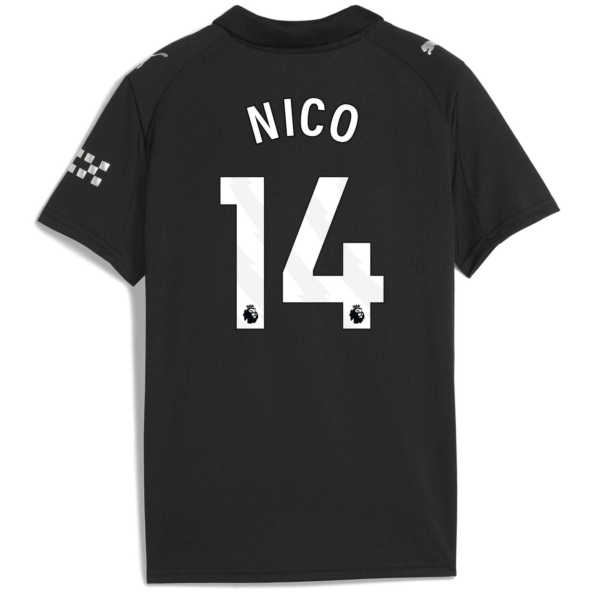 Manchester City kids manchester city away jersey 202526 with nico 14 printing Collection - ManchesterCitystore.com
