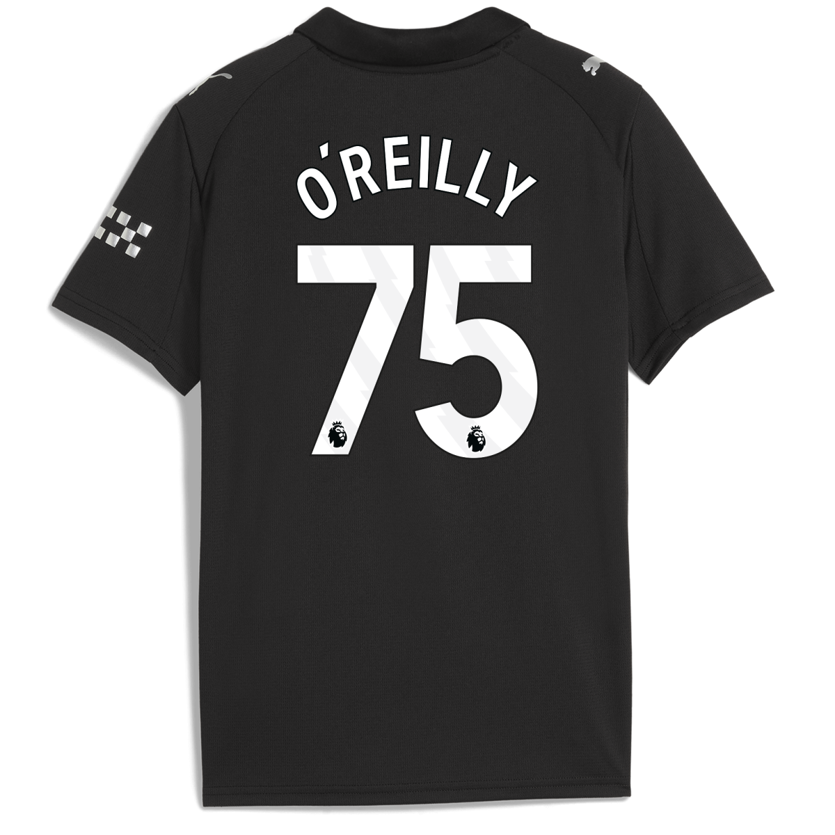 Manchester City kids manchester city away jersey 202526 with oreilly 75 printing Collection - ManchesterCitystore.com