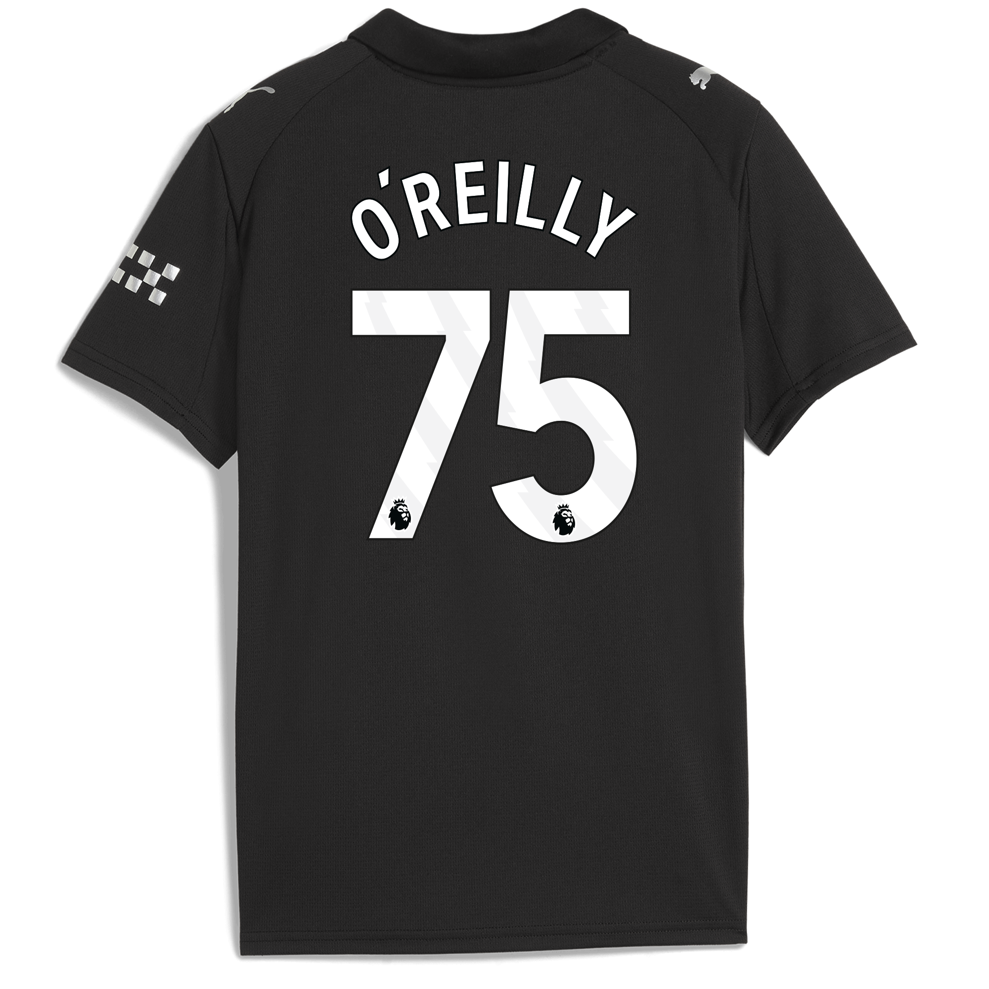 Manchester City kids manchester city away jersey 202526 with oreilly 75 printing Collection - ManchesterCitystore.com
