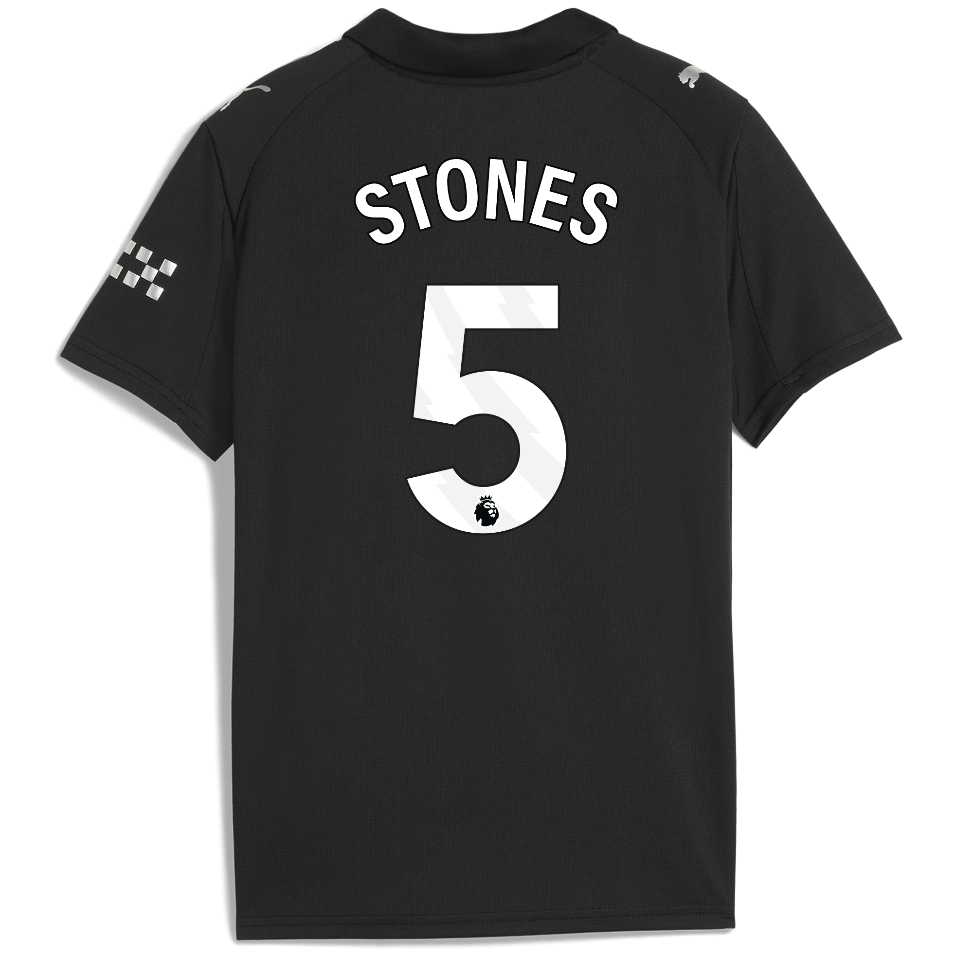 Manchester City kids manchester city away jersey 202526 with stones 5 printing Collection - ManchesterCitystore.com