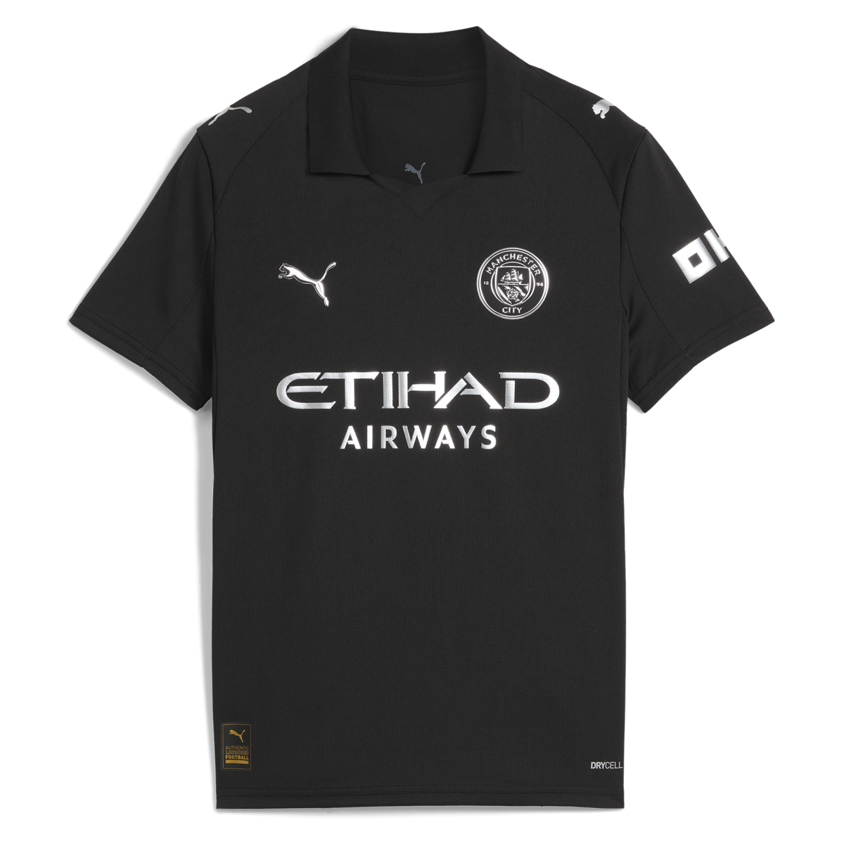 Manchester City kids manchester city away jersey black 202526 Collection - ManchesterCitystore.com