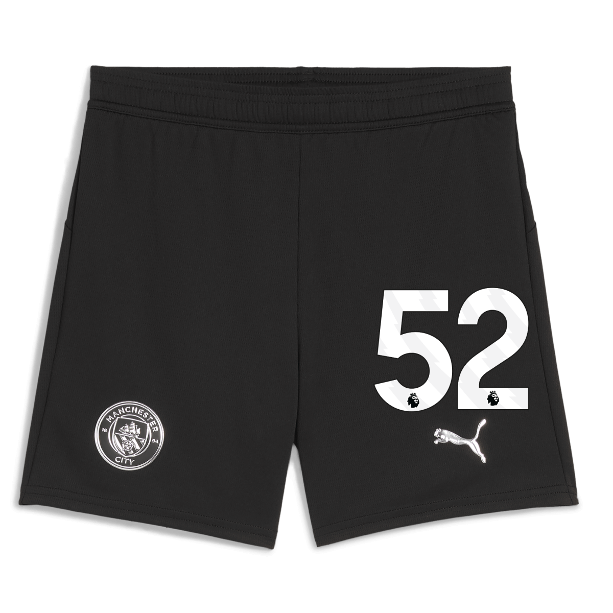 Manchester City kids manchester city football shorts black 202526 with 52 Collection - ManchesterCitystore.com