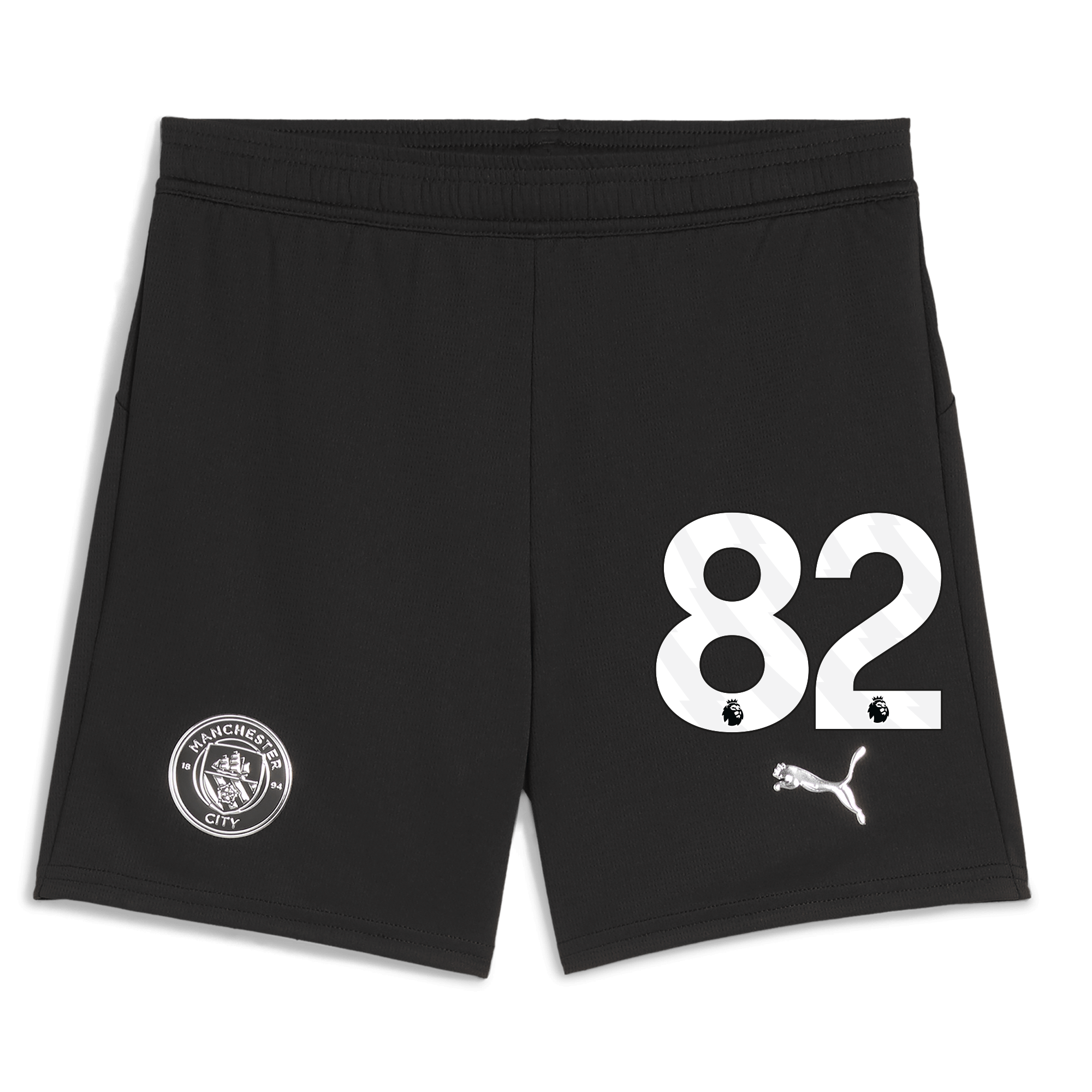 Manchester City kids manchester city football shorts black 202526 with 82 Collection - ManchesterCitystore.com