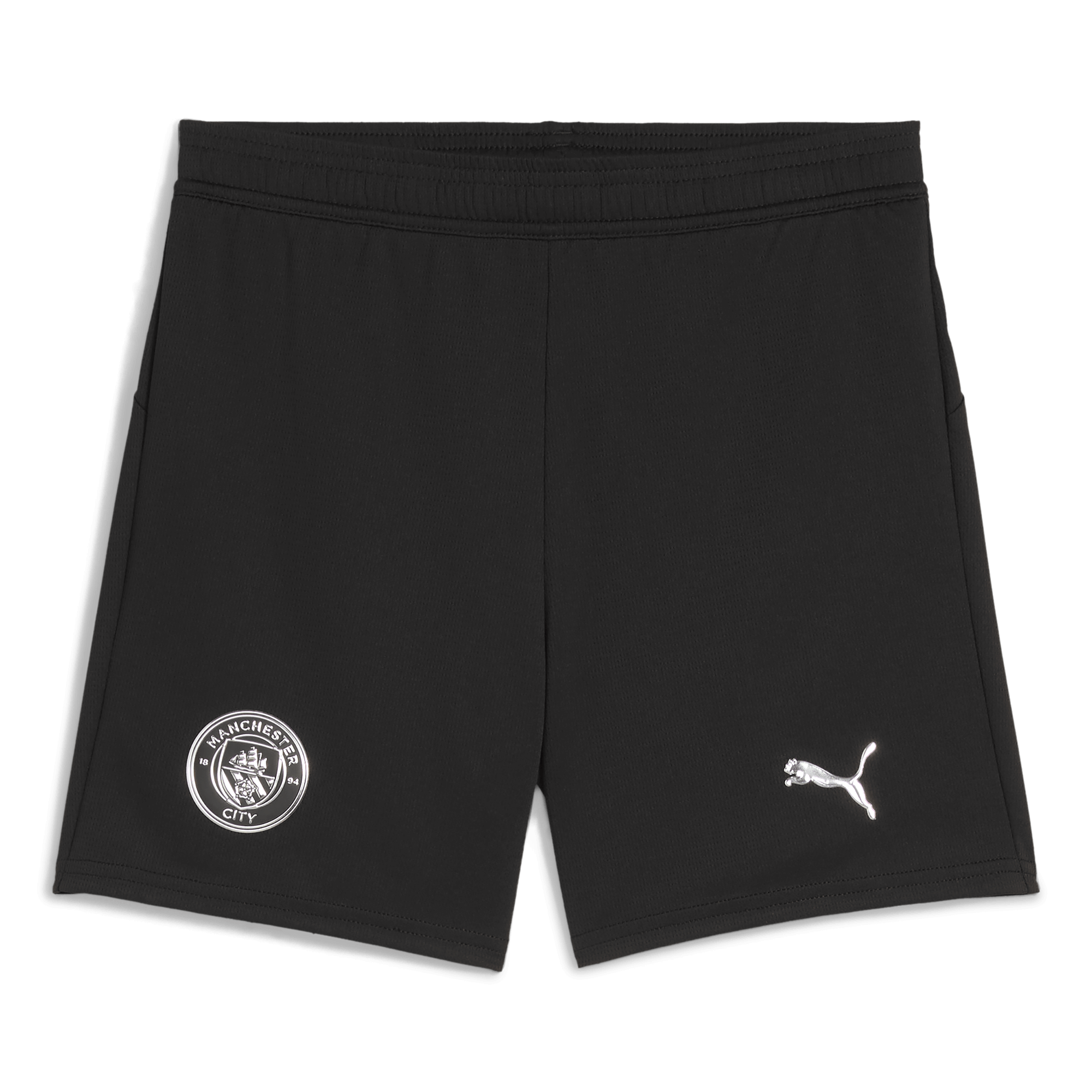 Manchester City kids manchester city football shorts black 202526 Collection - ManchesterCitystore.com
