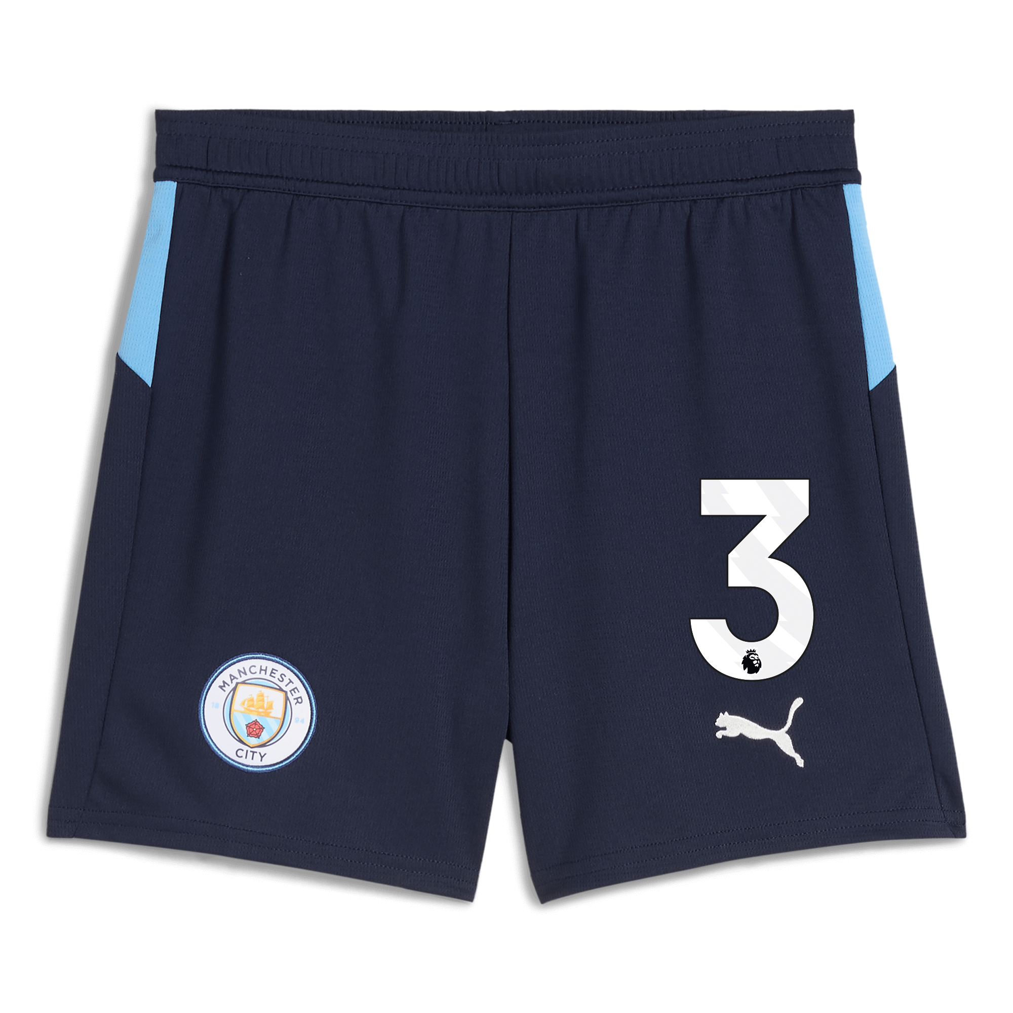 Manchester City kids manchester city football shorts navy 202526 with 3 Collection - ManchesterCitystore.com