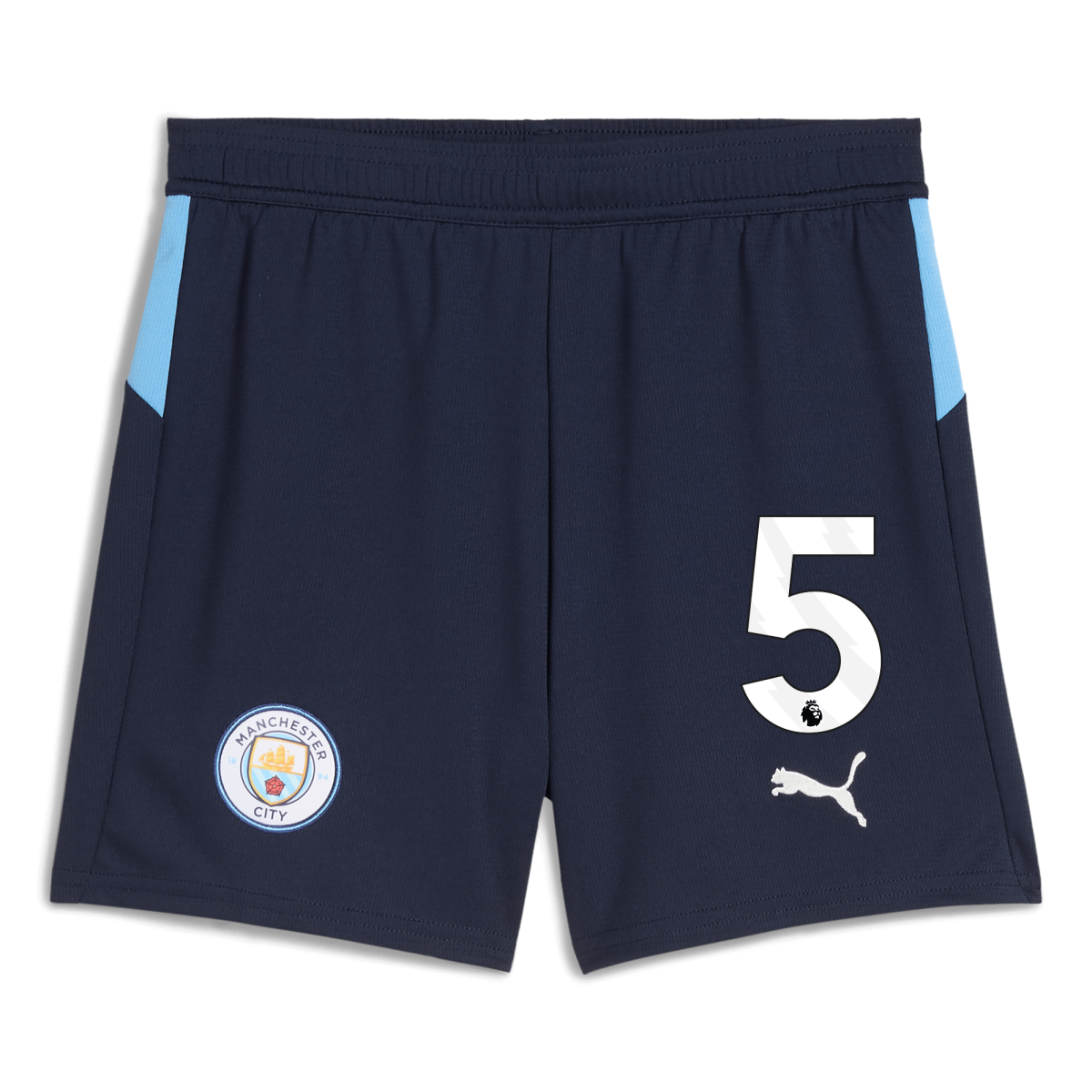 Manchester City kids manchester city football shorts navy 202526 with 5 Collection - ManchesterCitystore.com