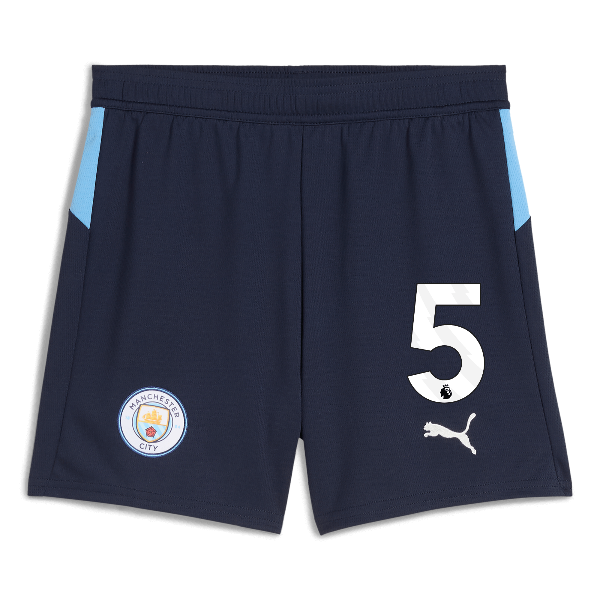 Manchester City kids manchester city football shorts navy 202526 with 5 Collection - ManchesterCitystore.com