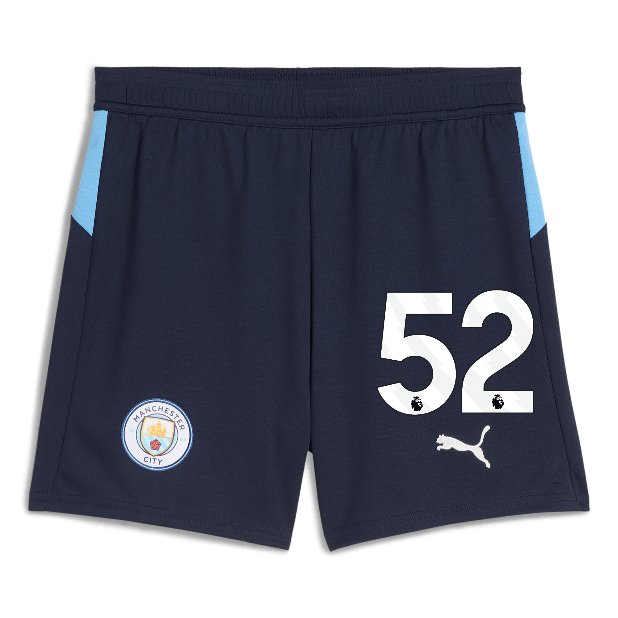 Manchester City kids manchester city football shorts navy 202526 with 52 Collection - ManchesterCitystore.com