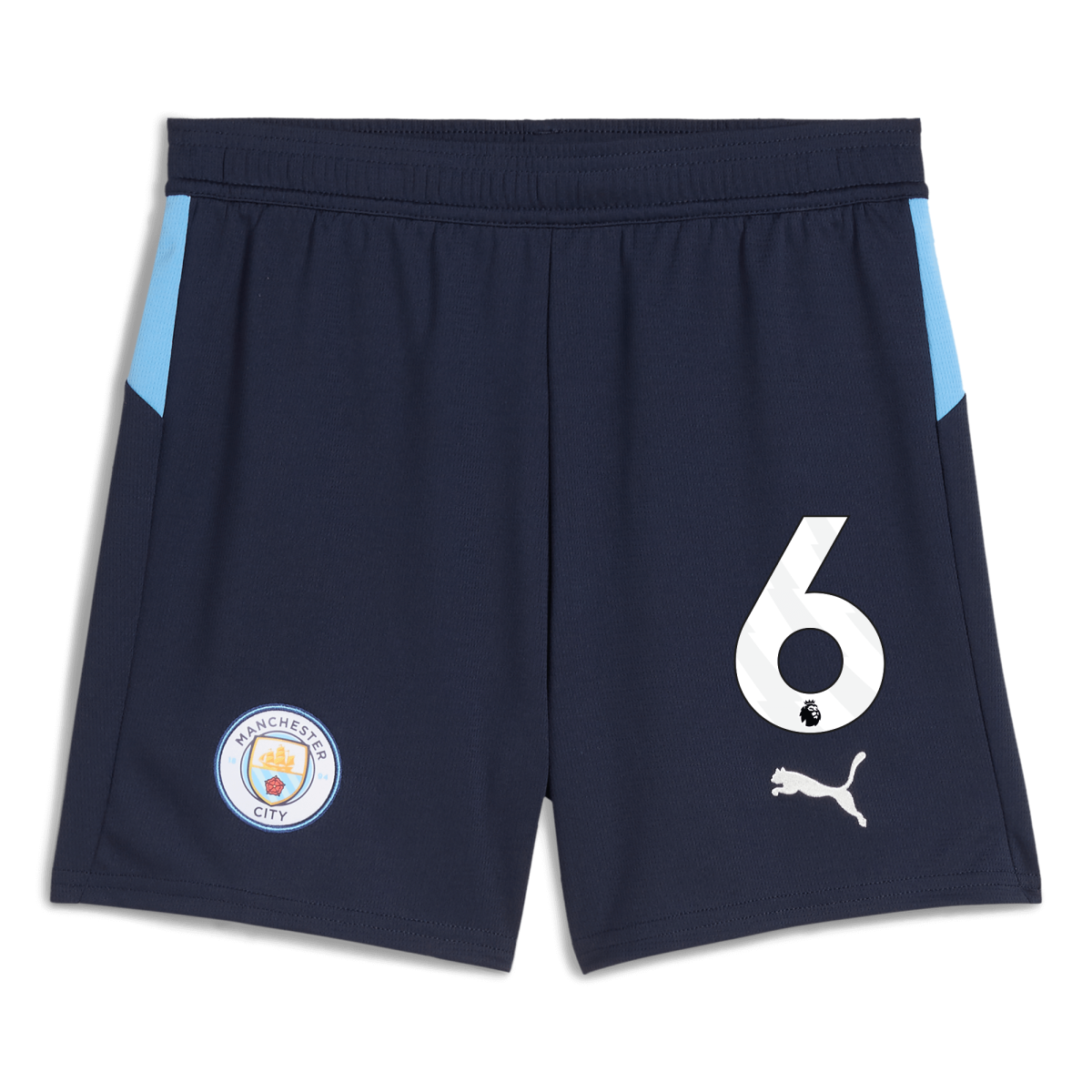 Manchester City kids manchester city football shorts navy 202526 with 6 Collection - ManchesterCitystore.com