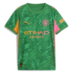Manchester City kids manchester city goalkeeper jersey green 202526 Collection - ManchesterCitystore.com