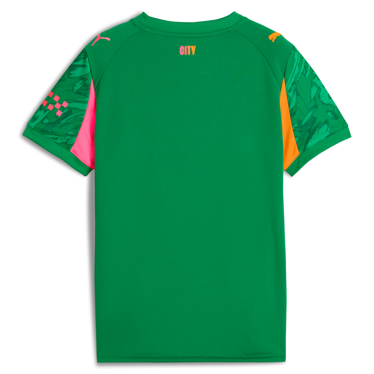 Manchester City kids manchester city goalkeeper jersey green 202526 with custom printing Collection - ManchesterCitystore.com