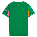 Manchester City kids manchester city goalkeeper jersey green 202526 with custom printing Collection - ManchesterCitystore.com