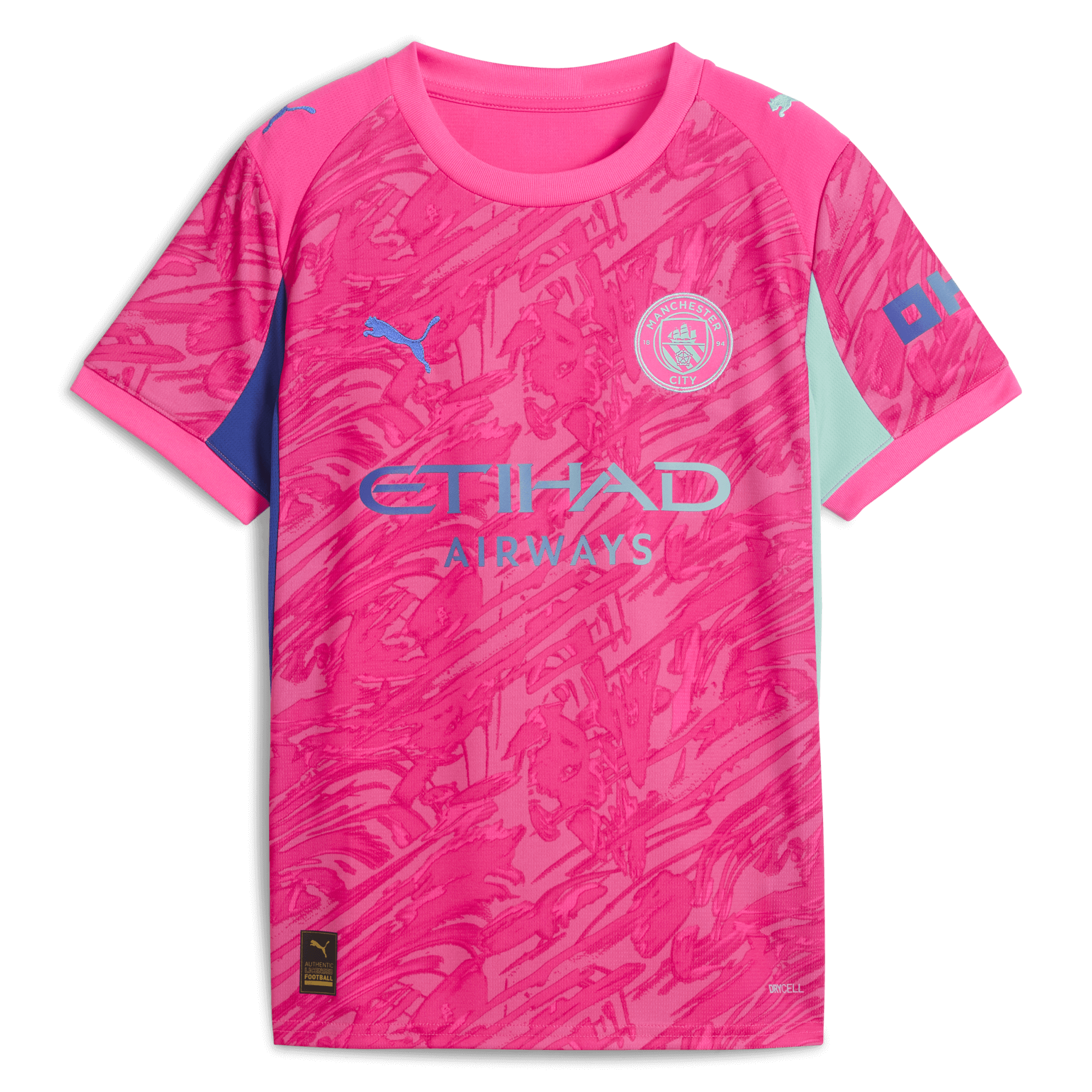 Manchester City kids manchester city goalkeeper jersey pink 202526 Collection - ManchesterCitystore.com