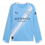 Manchester City kids manchester city home jersey 202526 long sleeve Collection - ManchesterCitystore.com