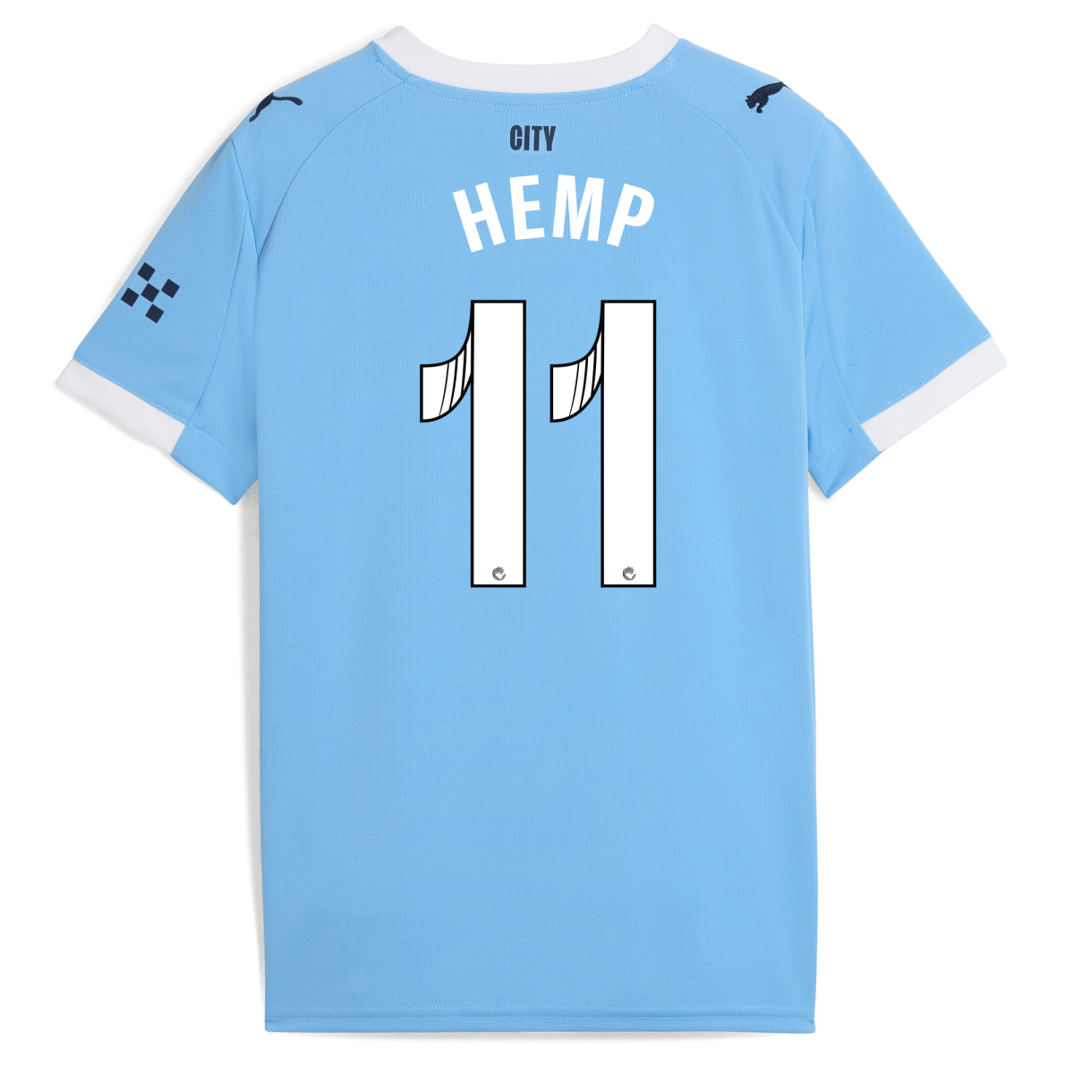 Manchester City kids manchester city home jersey 202526 with hemp 11 printing Collection - ManchesterCitystore.com