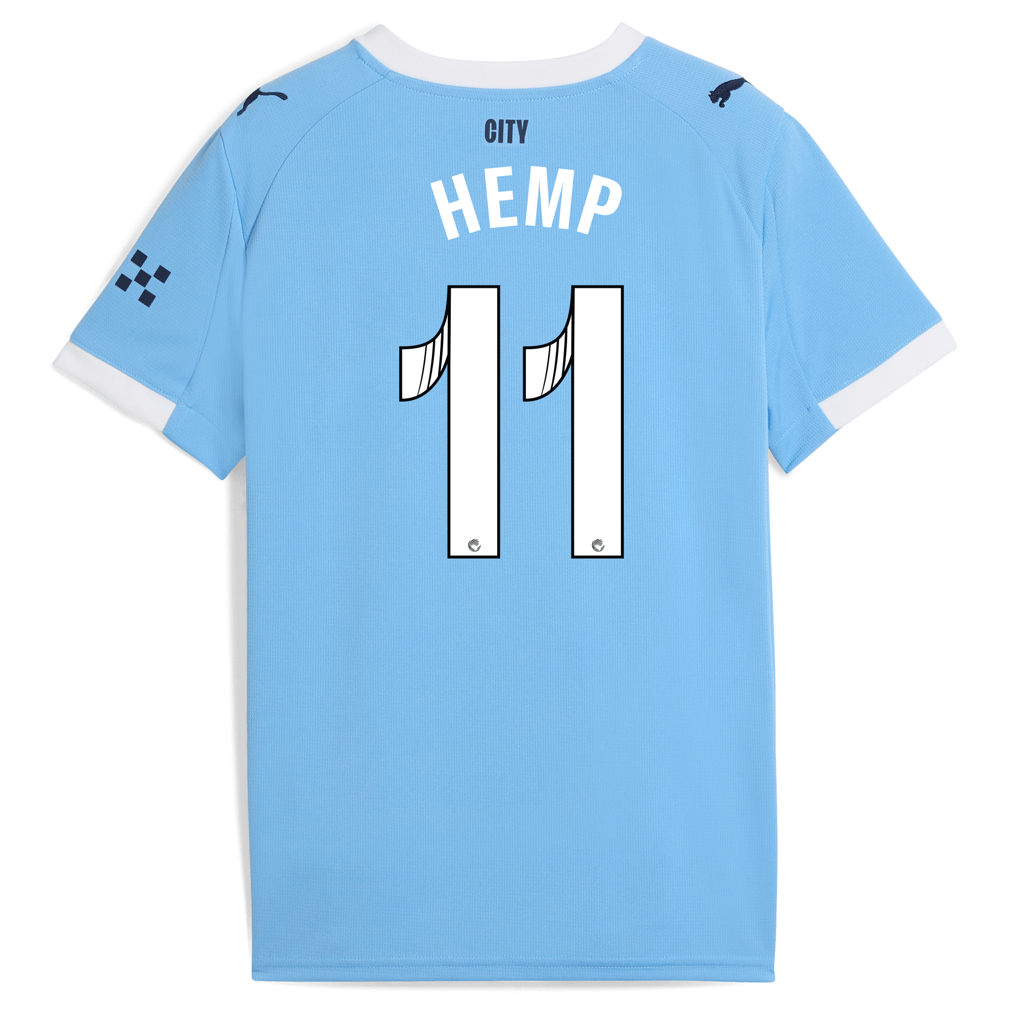 Manchester City kids manchester city home jersey 202526 with hemp 11 printing Collection - ManchesterCitystore.com