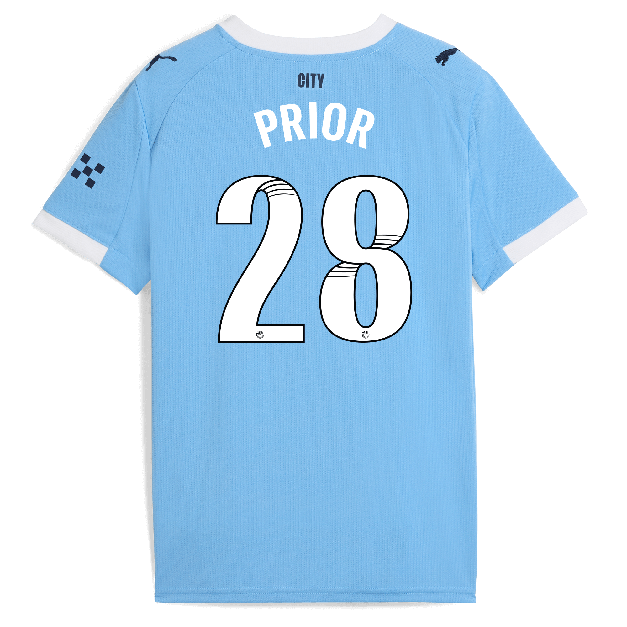 Manchester City kids manchester city home jersey 202526 with prior 28 printing Collection - ManchesterCitystore.com