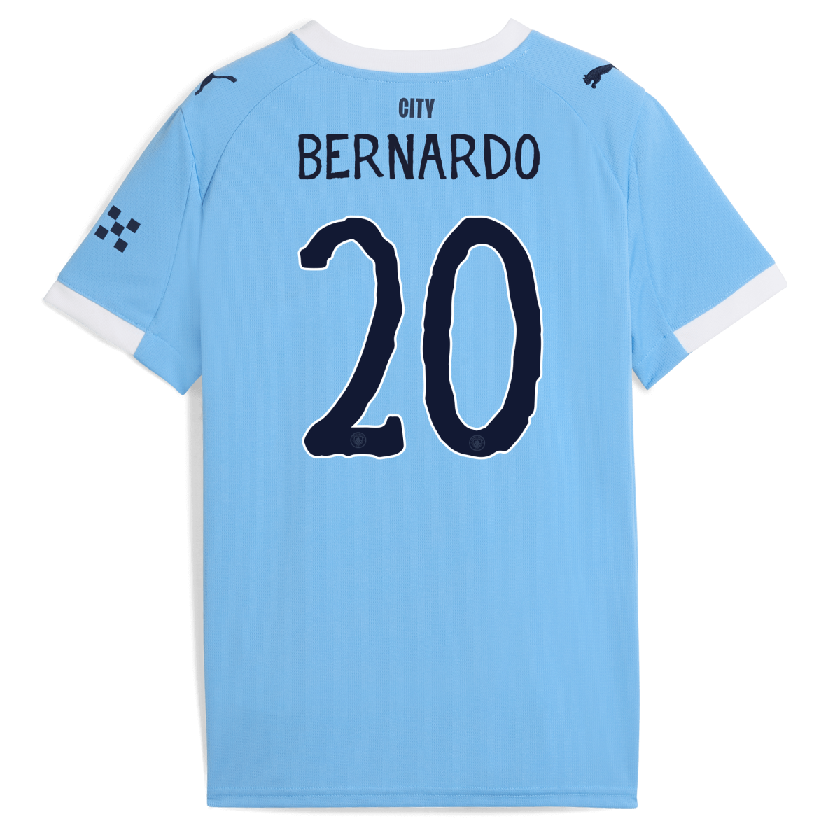 Manchester City kids manchester city kidsuper home jersey 202526 with bernardo 20 printing Collection - ManchesterCitystore.com